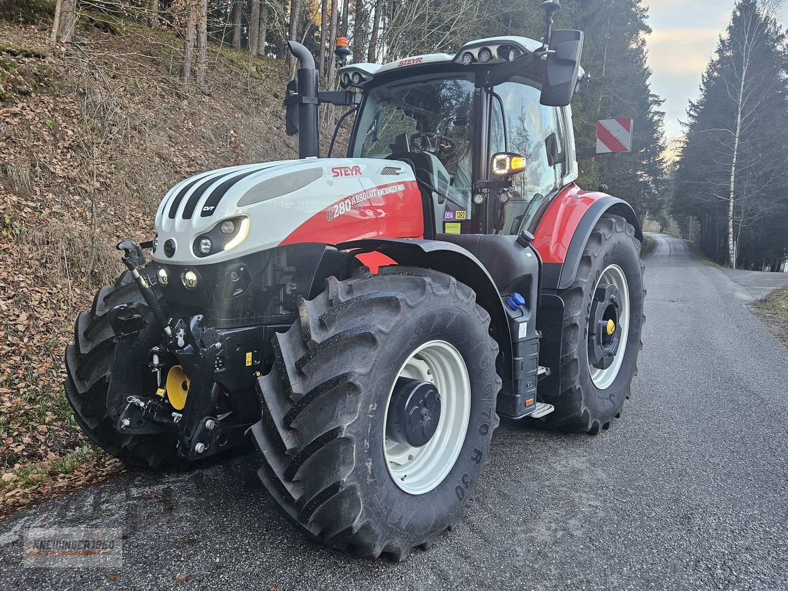 Traktor типа Steyr 6280 CVT, Gebrauchtmaschine в Altenfelden (Фотография 24)
