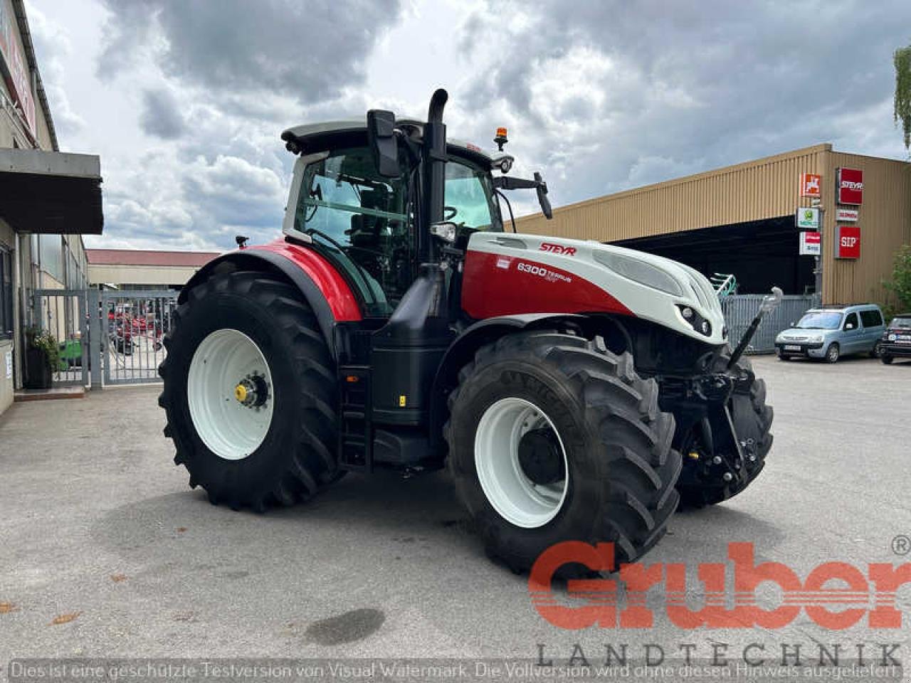 Traktor Türe ait Steyr 6300 Terrus CVT, Neumaschine içinde Ampfing (resim 4)