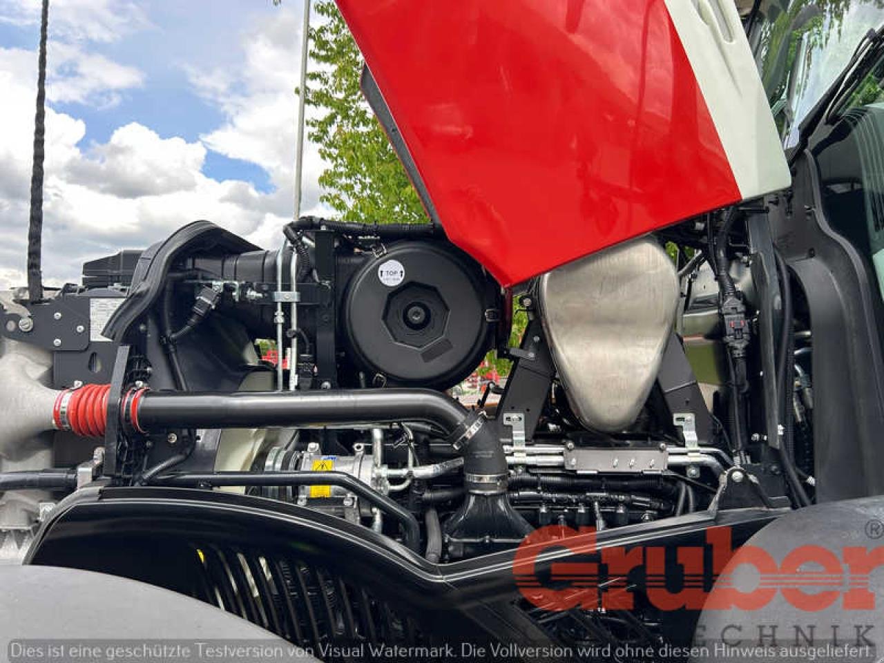 Traktor Türe ait Steyr 6300 Terrus CVT, Neumaschine içinde Ampfing (resim 5)
