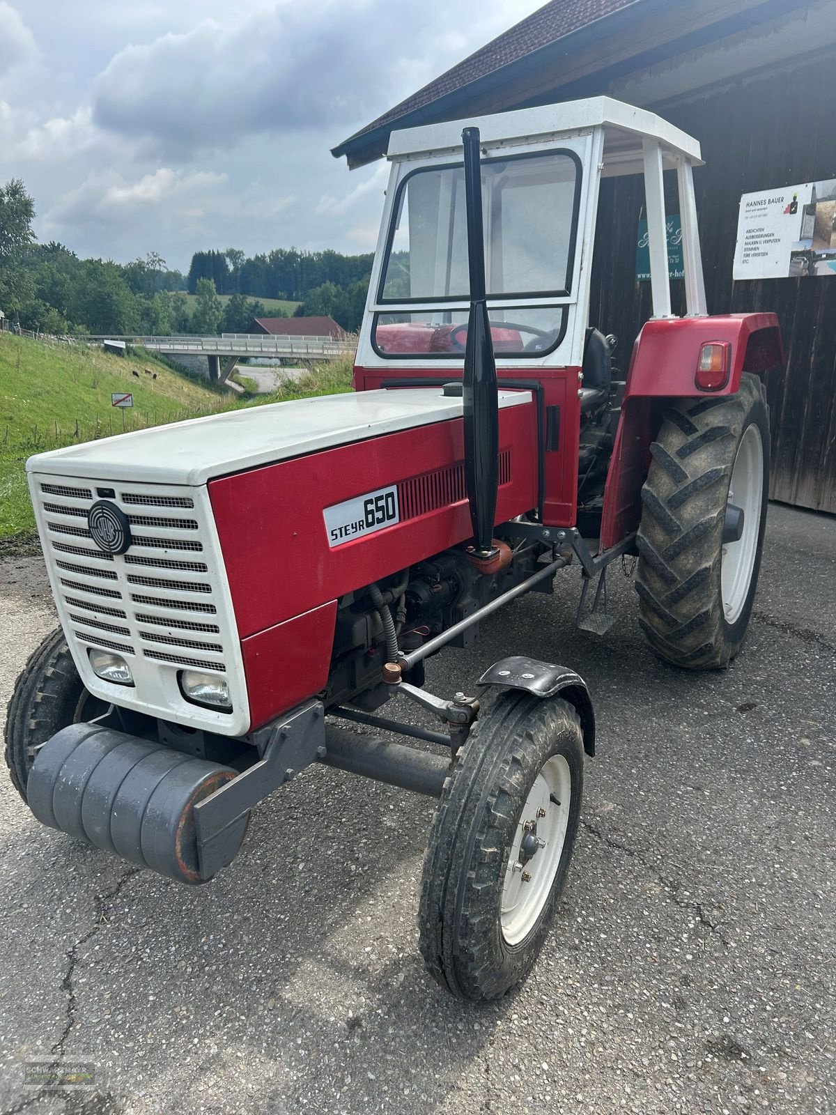 Traktor des Typs Steyr 650, Gebrauchtmaschine in Gampern (Bild 1)