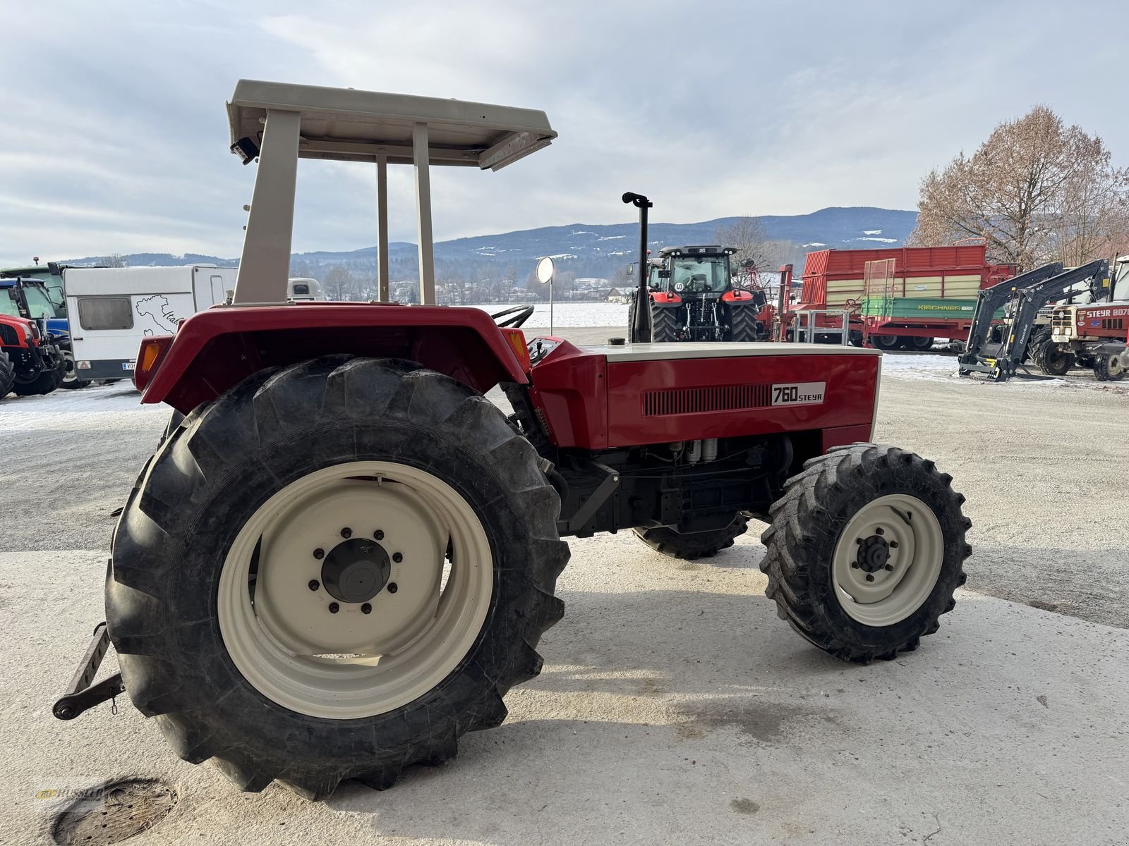 Traktor типа Steyr 760 A, Gebrauchtmaschine в Söding- Sankt. Johann (Фотография 5)