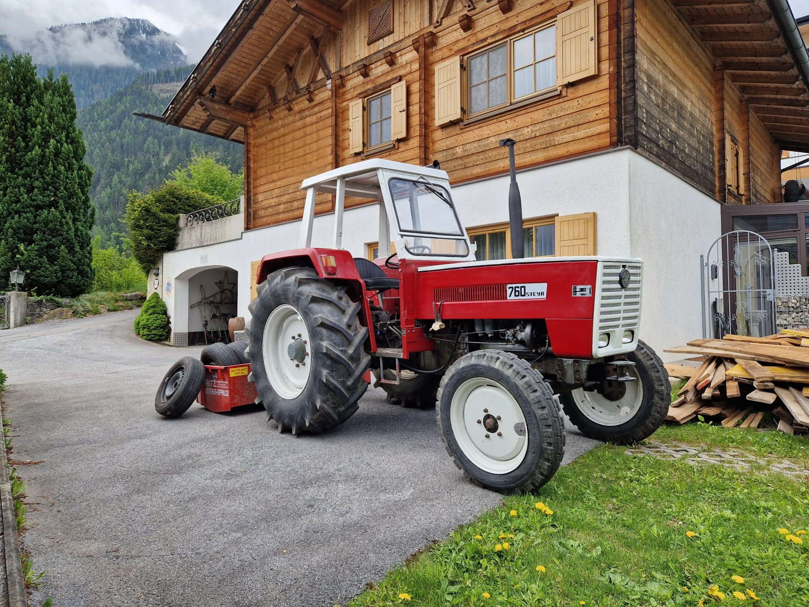 Traktor типа Steyr 760 Plus, Gebrauchtmaschine в Sautens (Фотография 1)