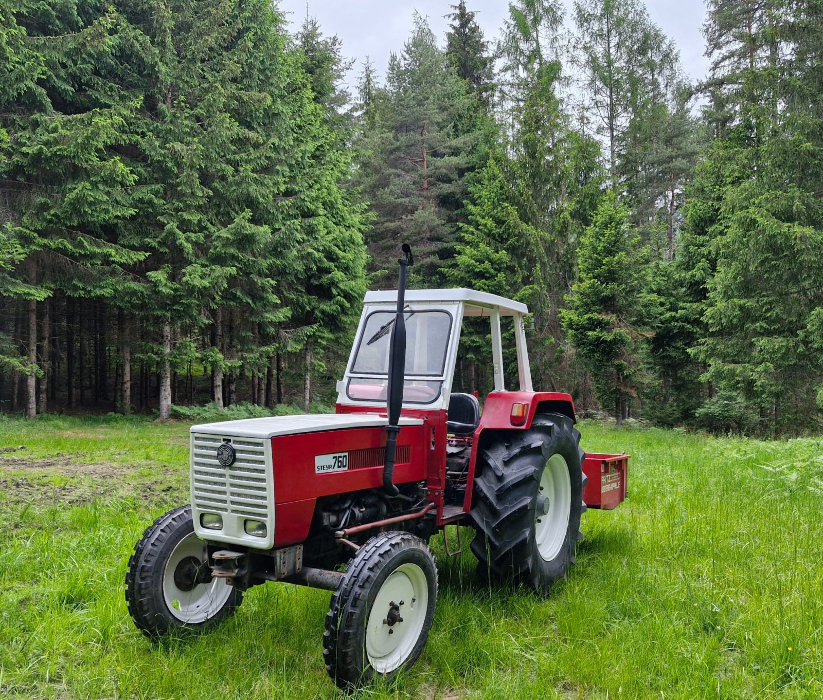 Traktor типа Steyr 760 Plus, Gebrauchtmaschine в Sautens (Фотография 2)