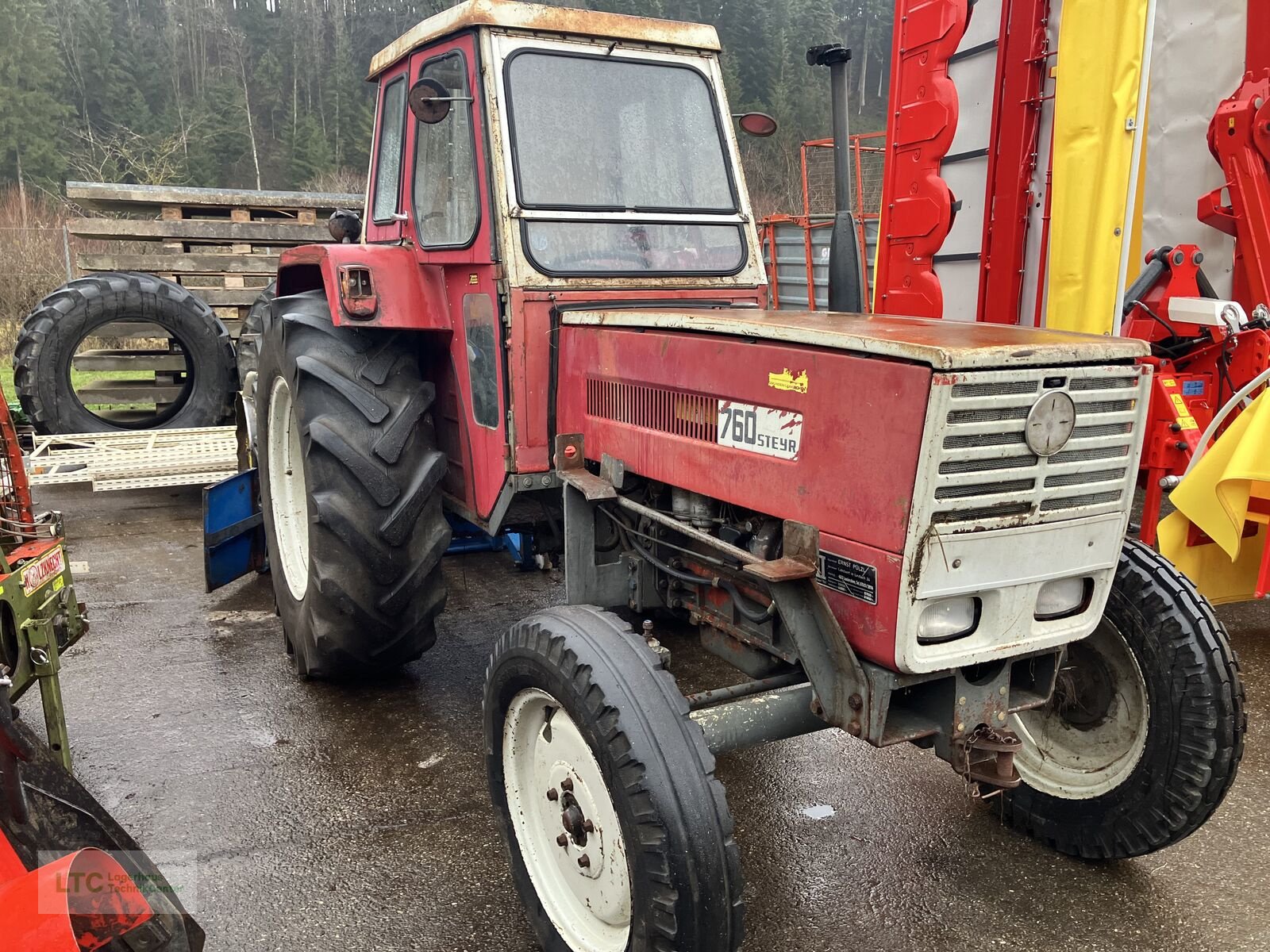 Traktor типа Steyr 760, Gebrauchtmaschine в Redlham (Фотография 22)