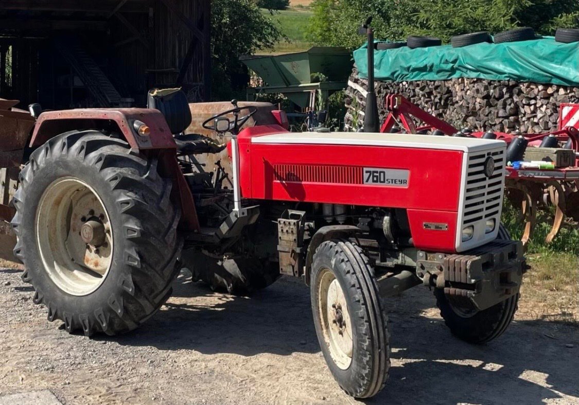 Traktor типа Steyr 760, Gebrauchtmaschine в Obersfeld (Фотография 3)