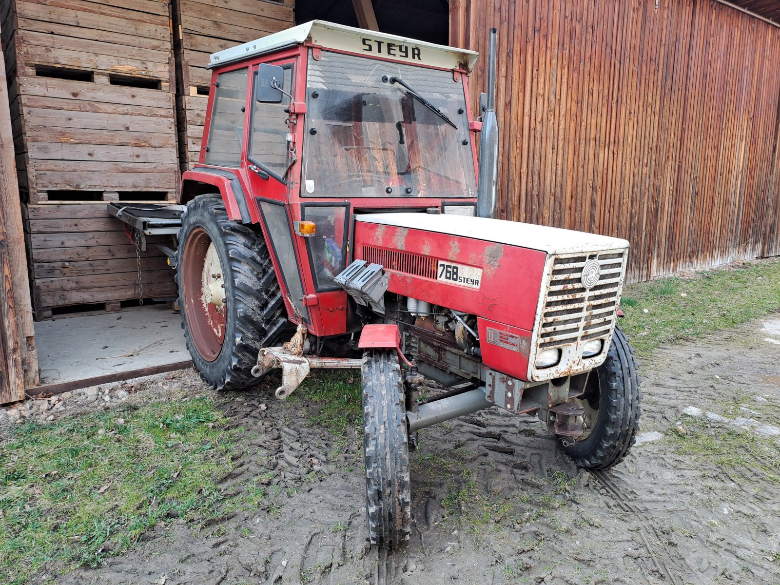 Traktor des Typs Steyr 768, Gebrauchtmaschine in St. Martin (Bild 2)