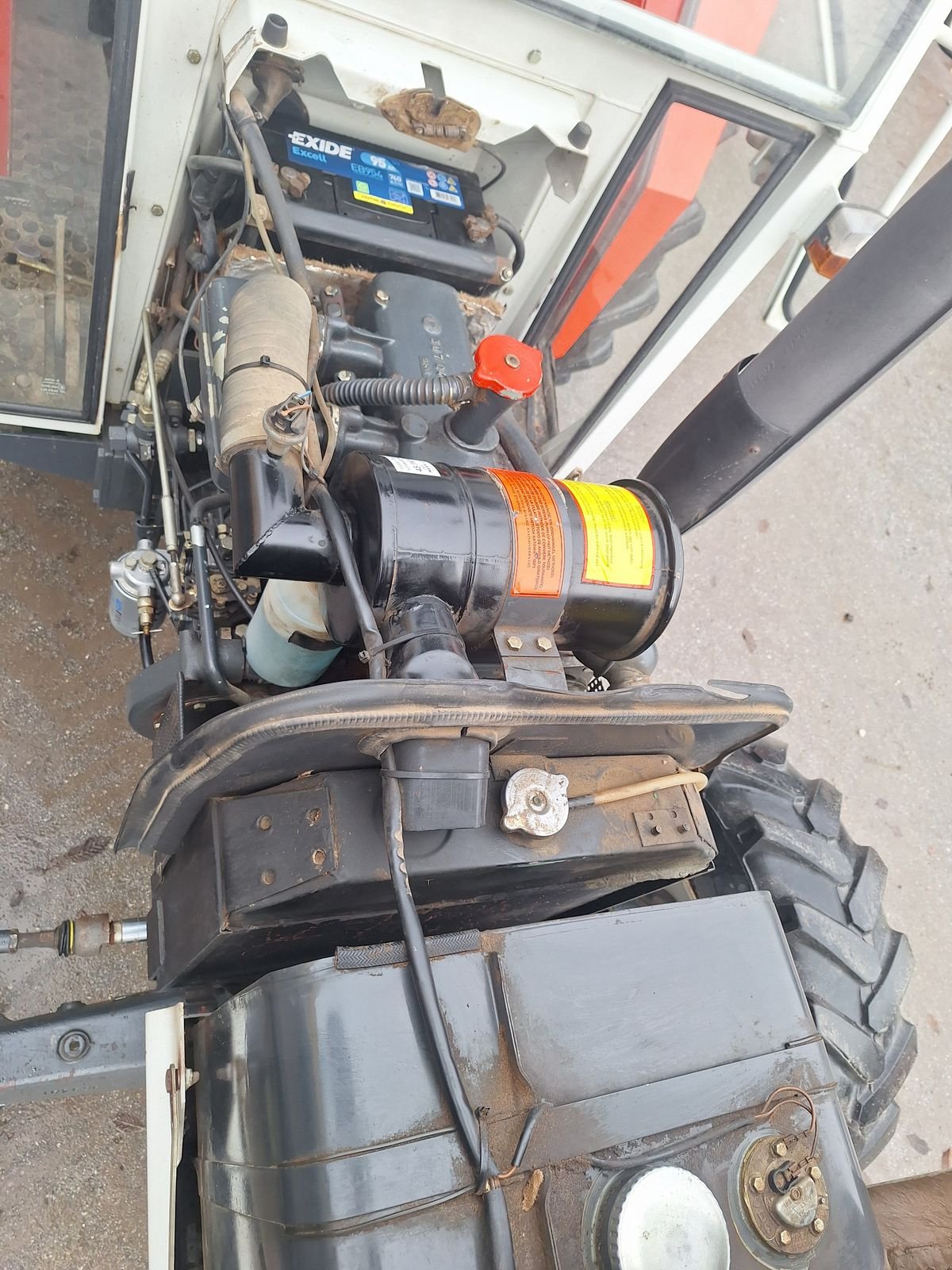 Traktor типа Steyr 8045 A (FS), Gebrauchtmaschine в Burgkirchen (Фотография 12)