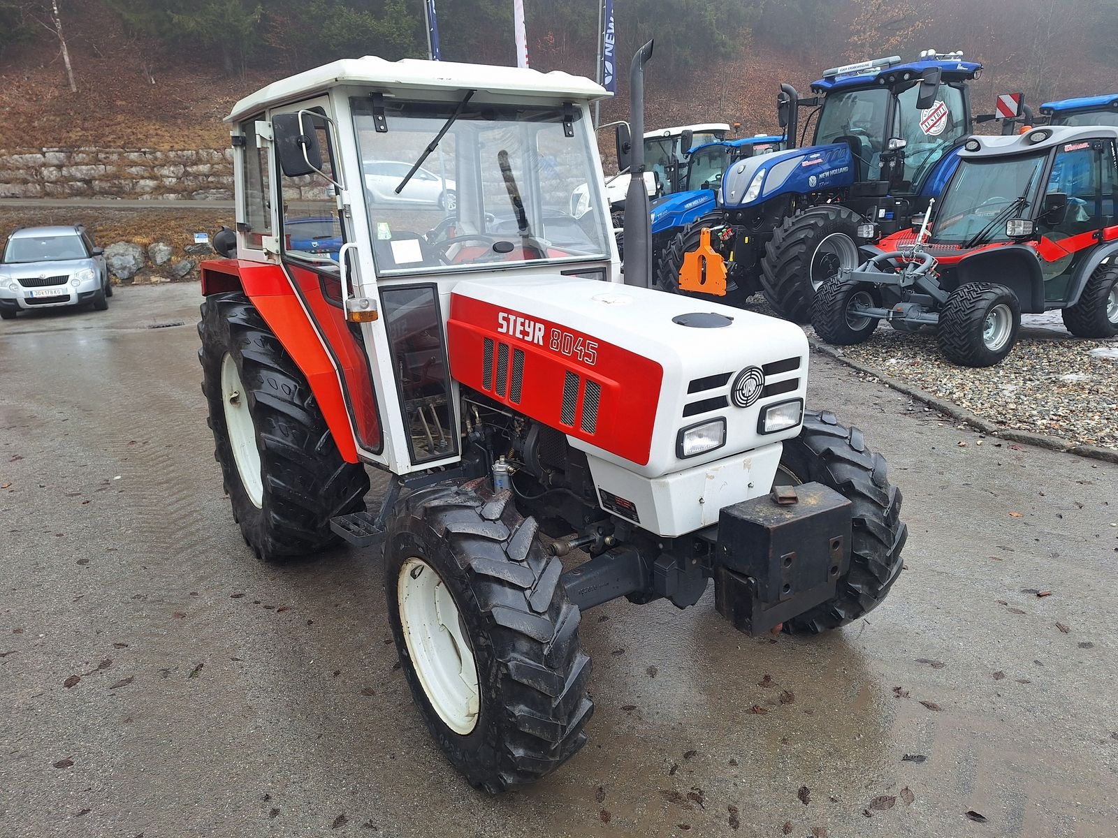 Traktor типа Steyr 8045 A (FS), Gebrauchtmaschine в Burgkirchen (Фотография 3)