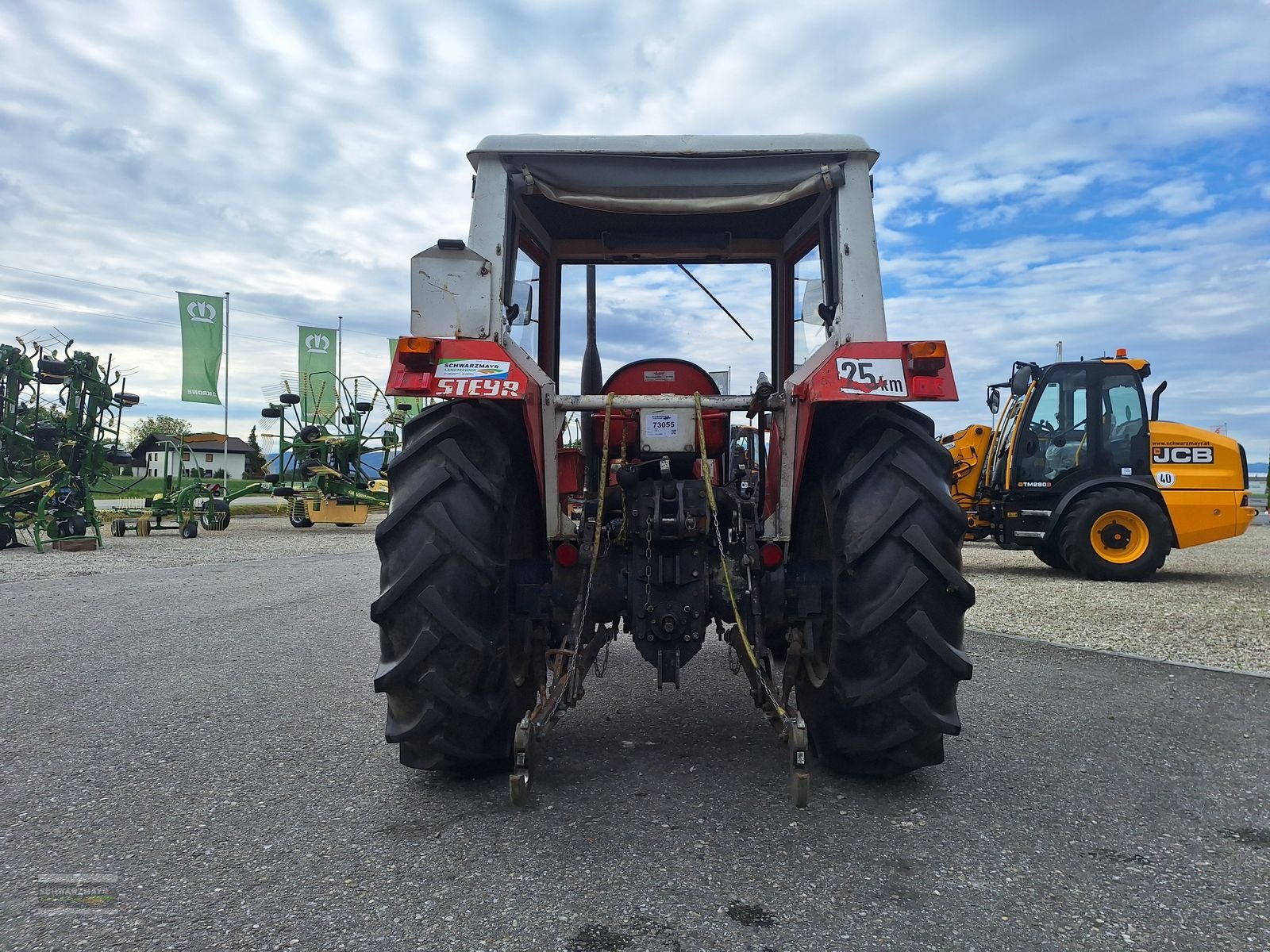 Traktor του τύπου Steyr 8055 A (FS), Gebrauchtmaschine σε Gampern (Φωτογραφία 8)
