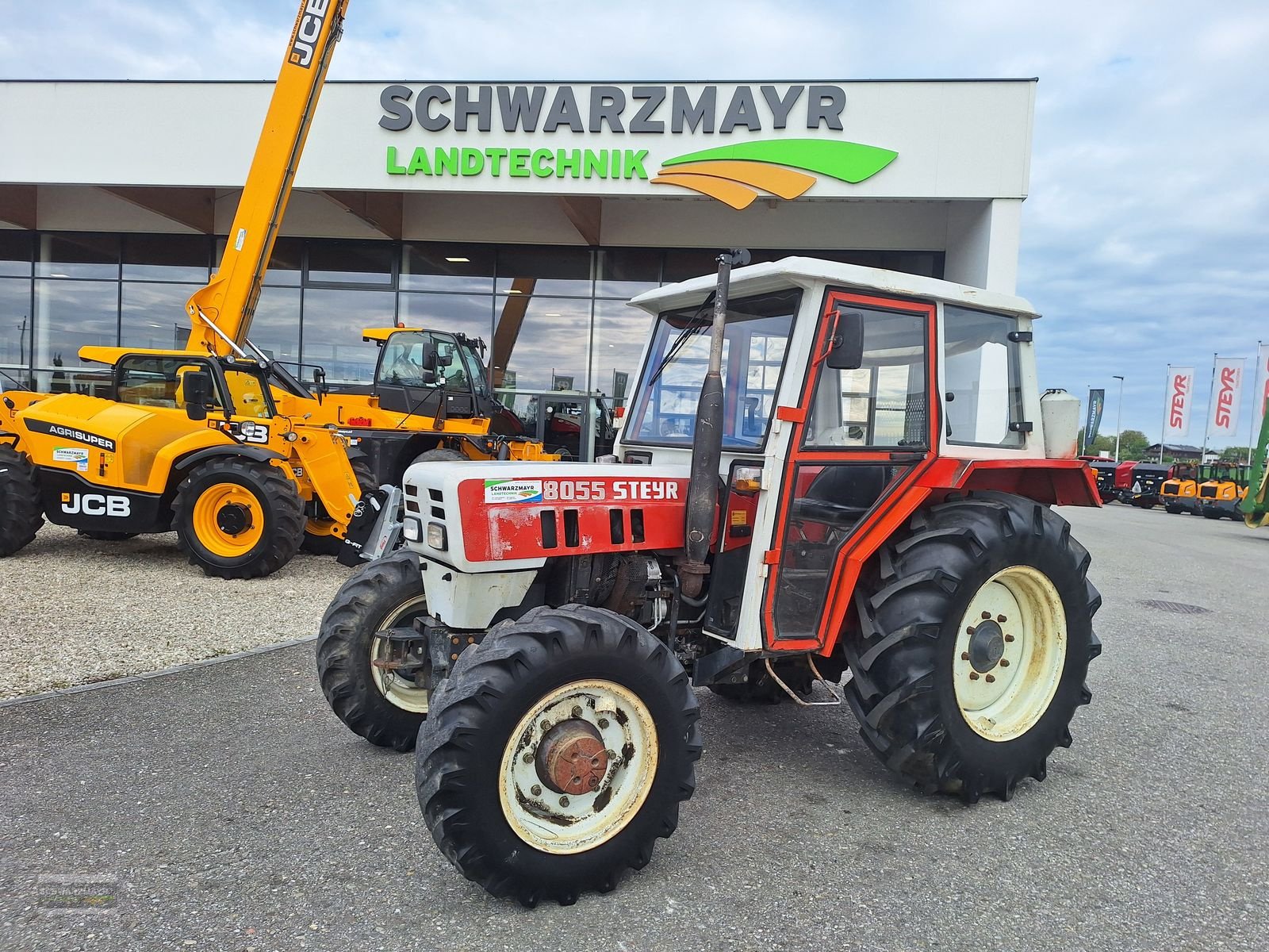 Traktor του τύπου Steyr 8055 A (FS), Gebrauchtmaschine σε Gampern (Φωτογραφία 2)