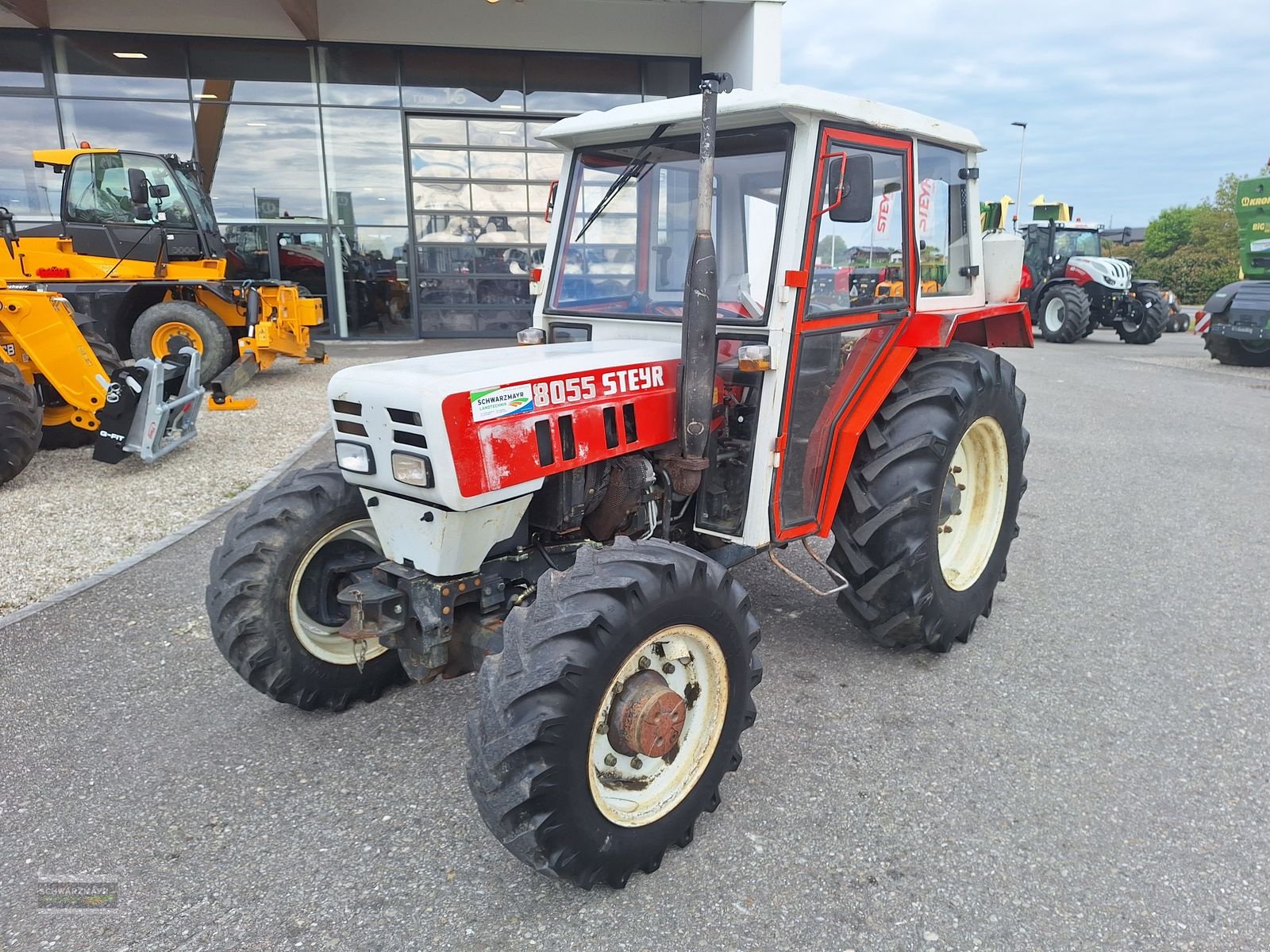 Traktor του τύπου Steyr 8055 A (FS), Gebrauchtmaschine σε Gampern (Φωτογραφία 3)