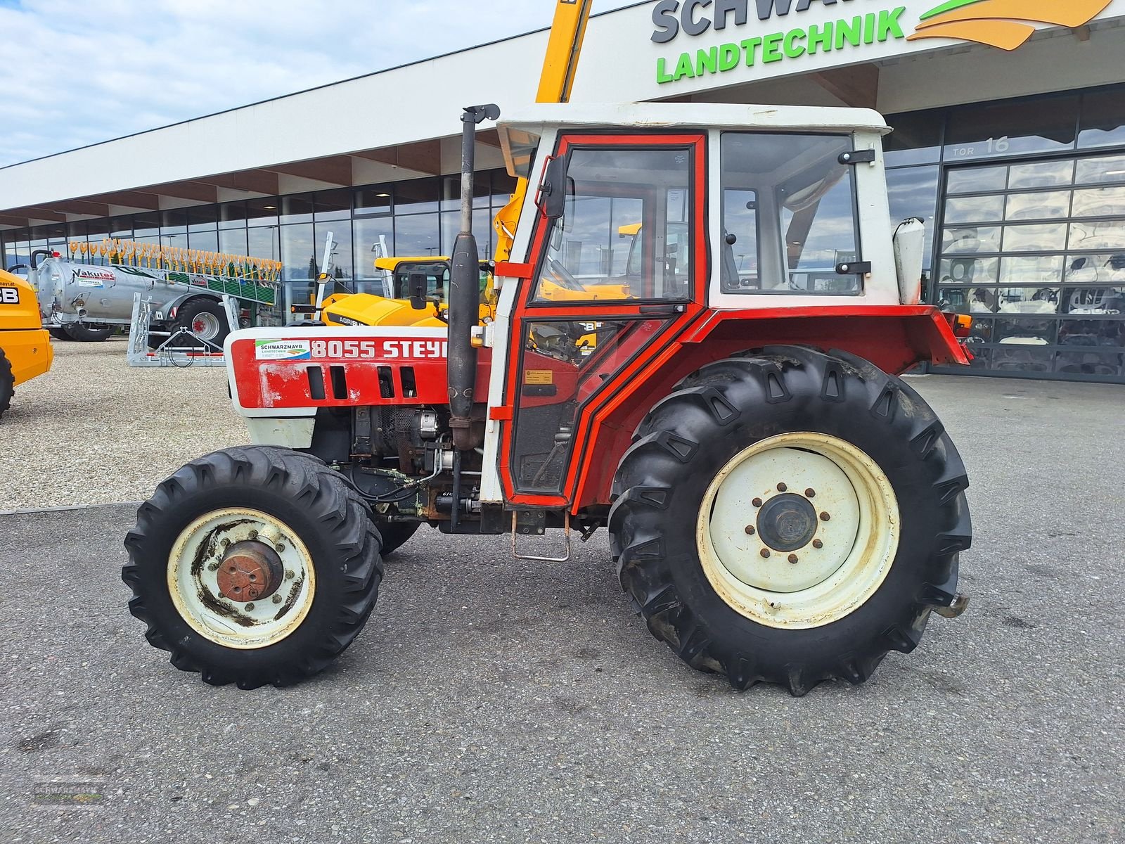 Traktor του τύπου Steyr 8055 A (FS), Gebrauchtmaschine σε Gampern (Φωτογραφία 14)