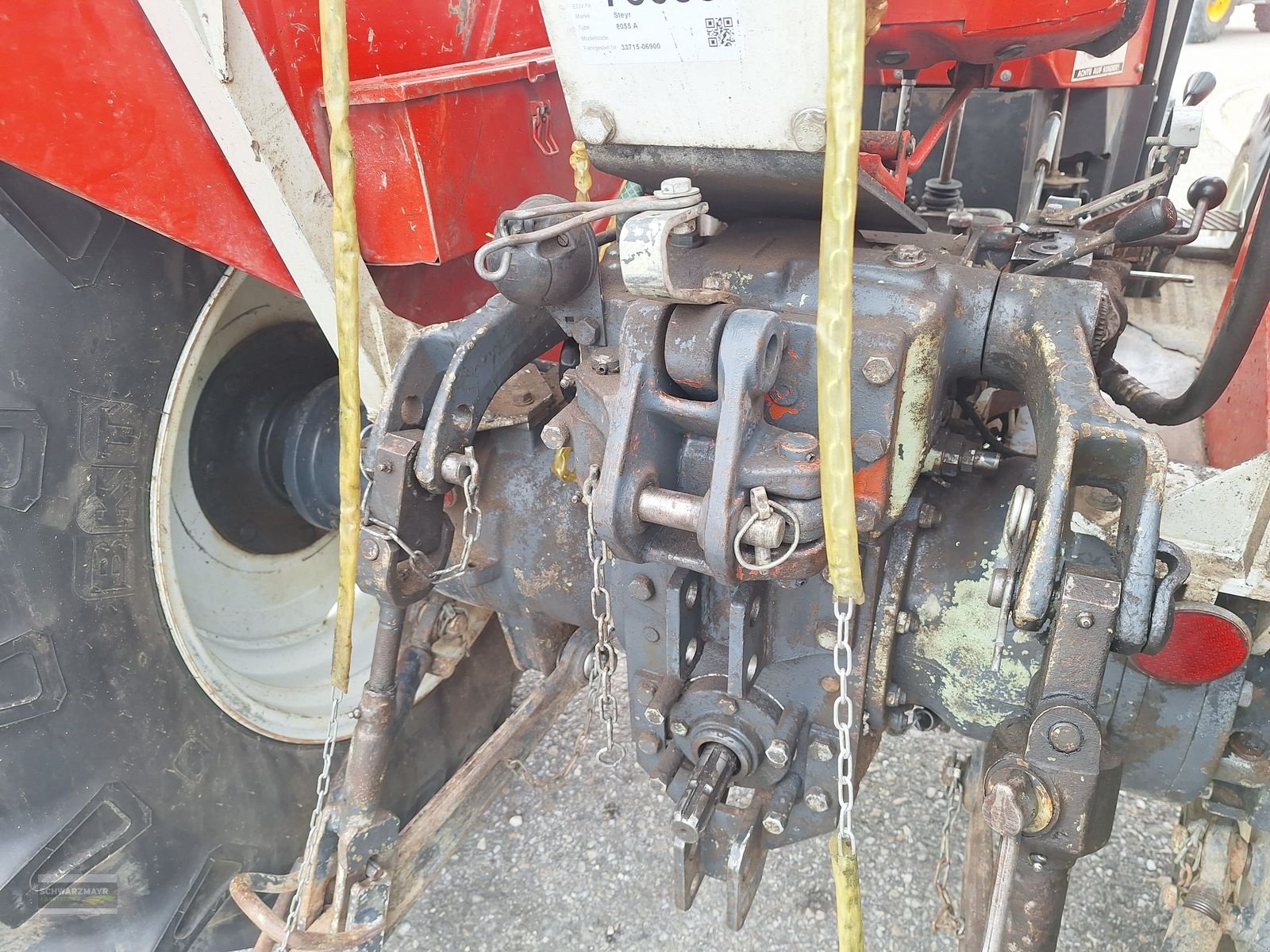 Traktor του τύπου Steyr 8055 A (FS), Gebrauchtmaschine σε Gampern (Φωτογραφία 10)