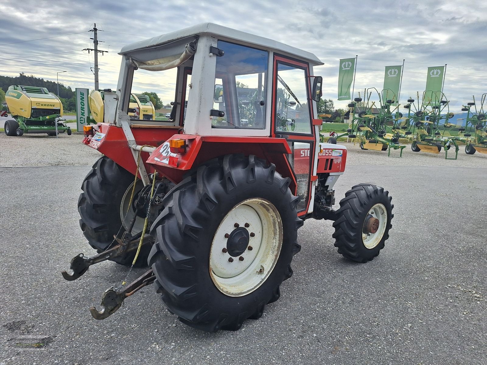 Traktor του τύπου Steyr 8055 A (FS), Gebrauchtmaschine σε Gampern (Φωτογραφία 5)