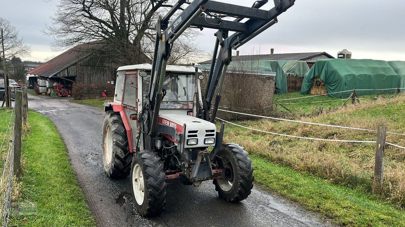 Traktor типа Steyr 8055, Gebrauchtmaschine в Altenberge (Фотография 1)