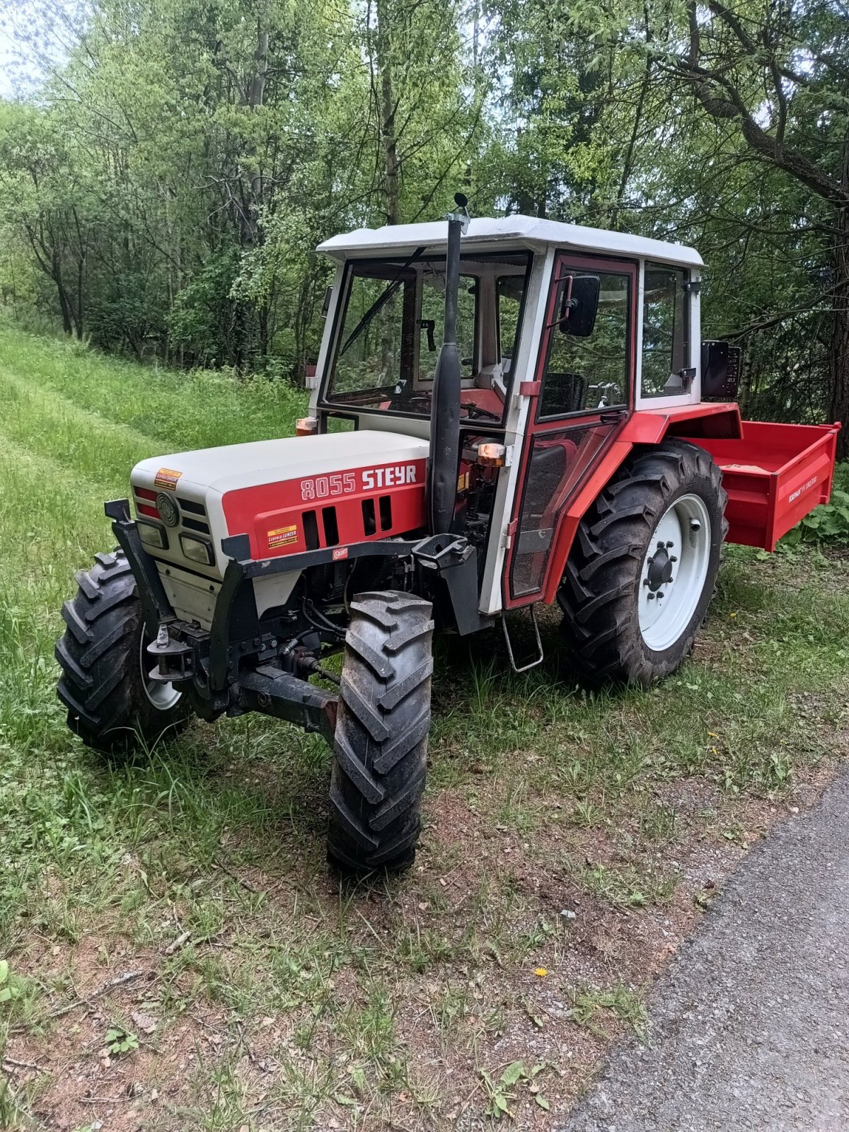 Traktor типа Steyr 8055, Gebrauchtmaschine в Friesach (Фотография 3)