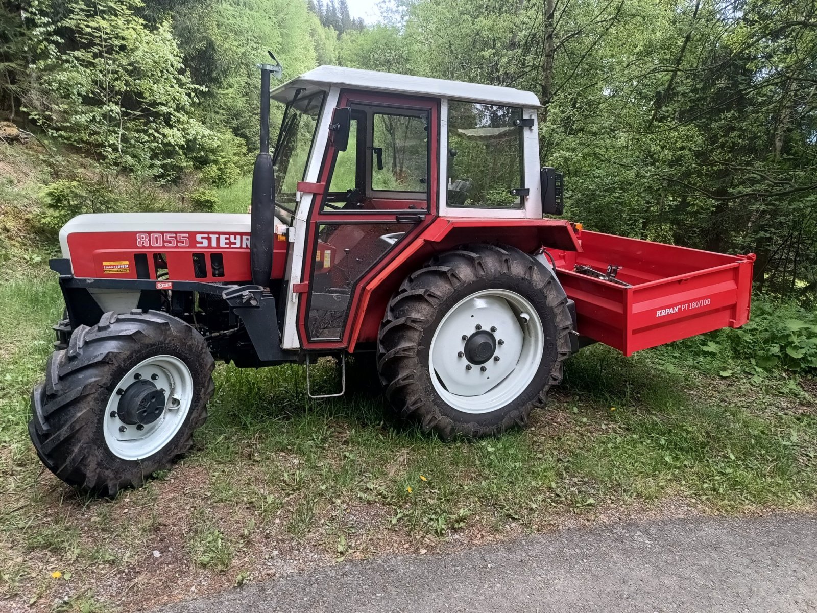 Traktor типа Steyr 8055, Gebrauchtmaschine в Friesach (Фотография 8)