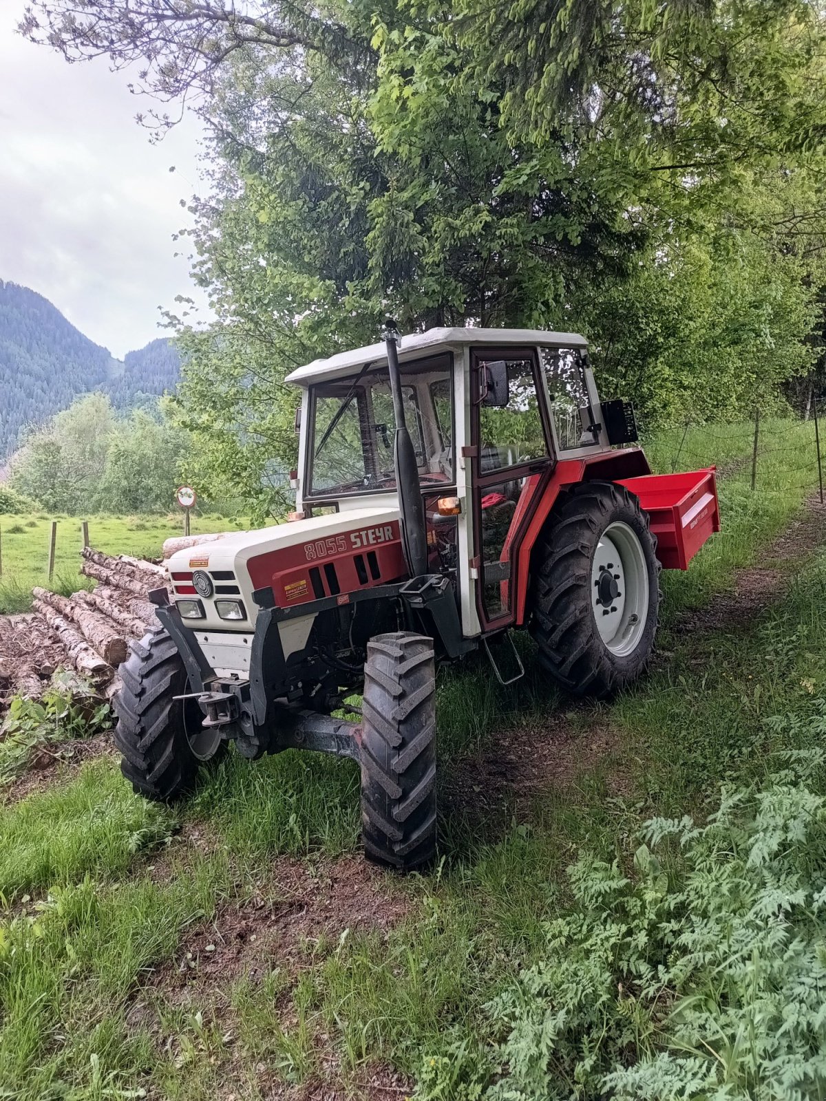 Traktor типа Steyr 8055, Gebrauchtmaschine в Friesach (Фотография 20)