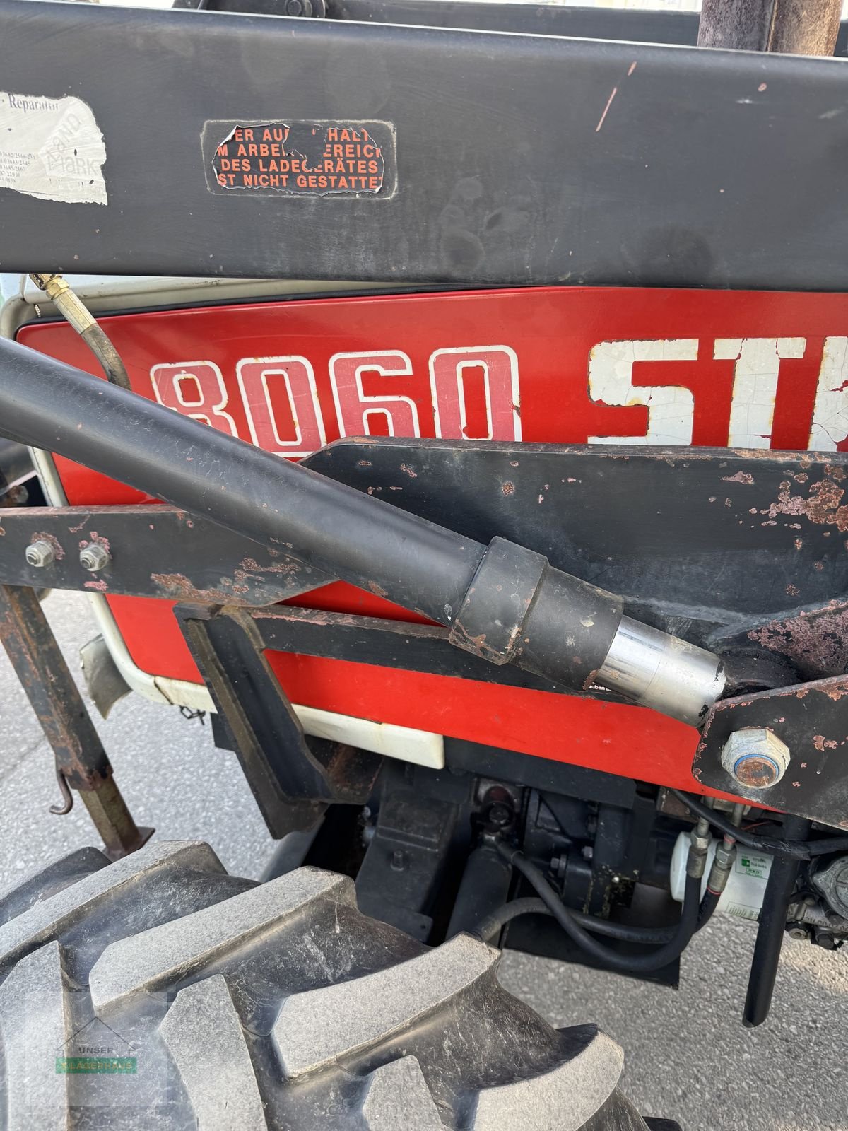 Traktor del tipo Steyr 8060 A/KK, Gebrauchtmaschine en Hartberg (Imagen 8)