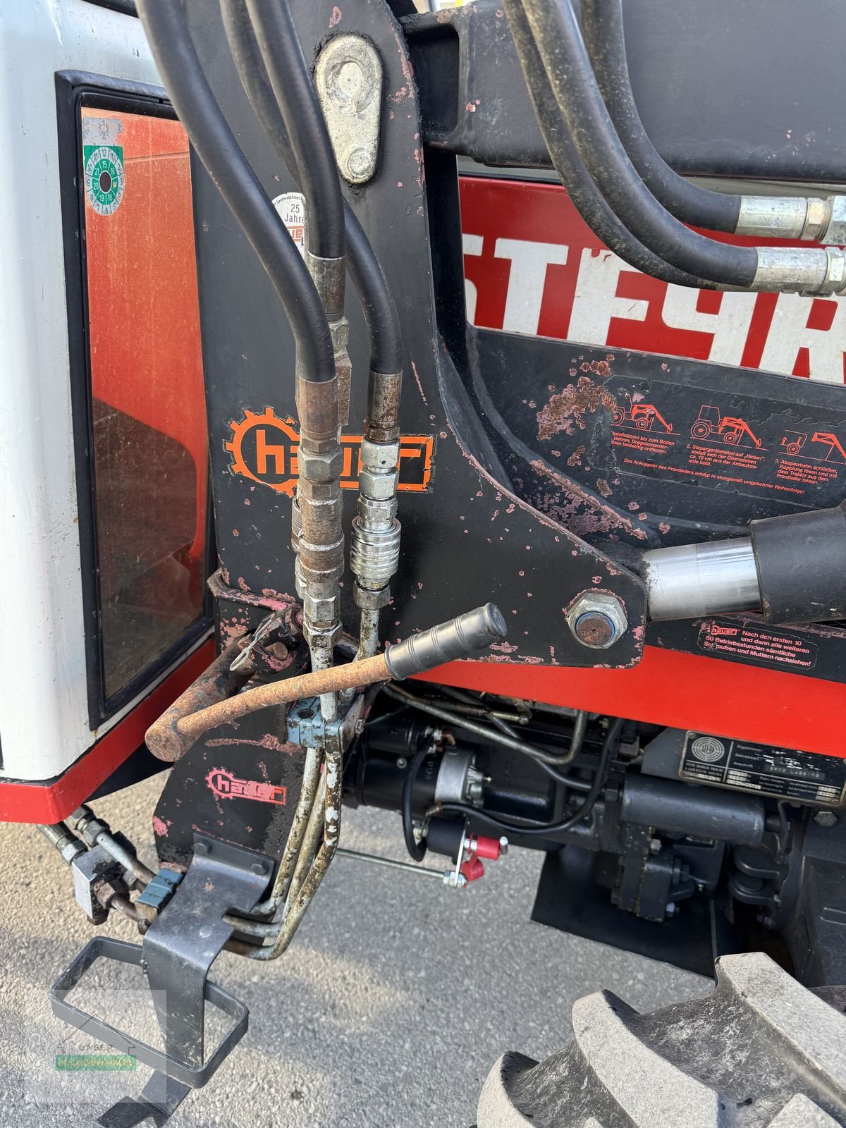 Traktor del tipo Steyr 8060 A/KK, Gebrauchtmaschine en Hartberg (Imagen 9)