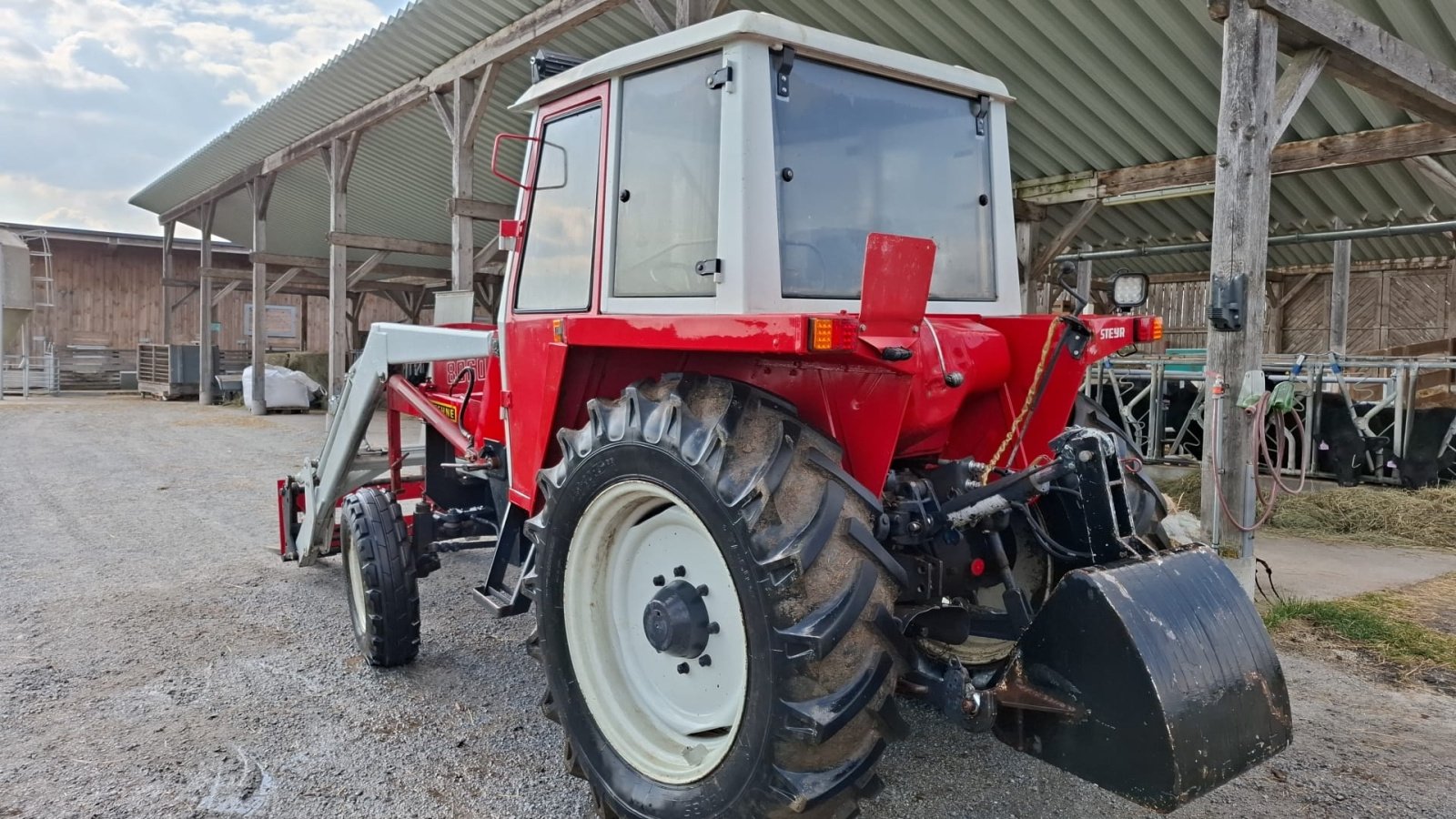 Traktor типа Steyr 8060, Gebrauchtmaschine в Gutau (Фотография 3)