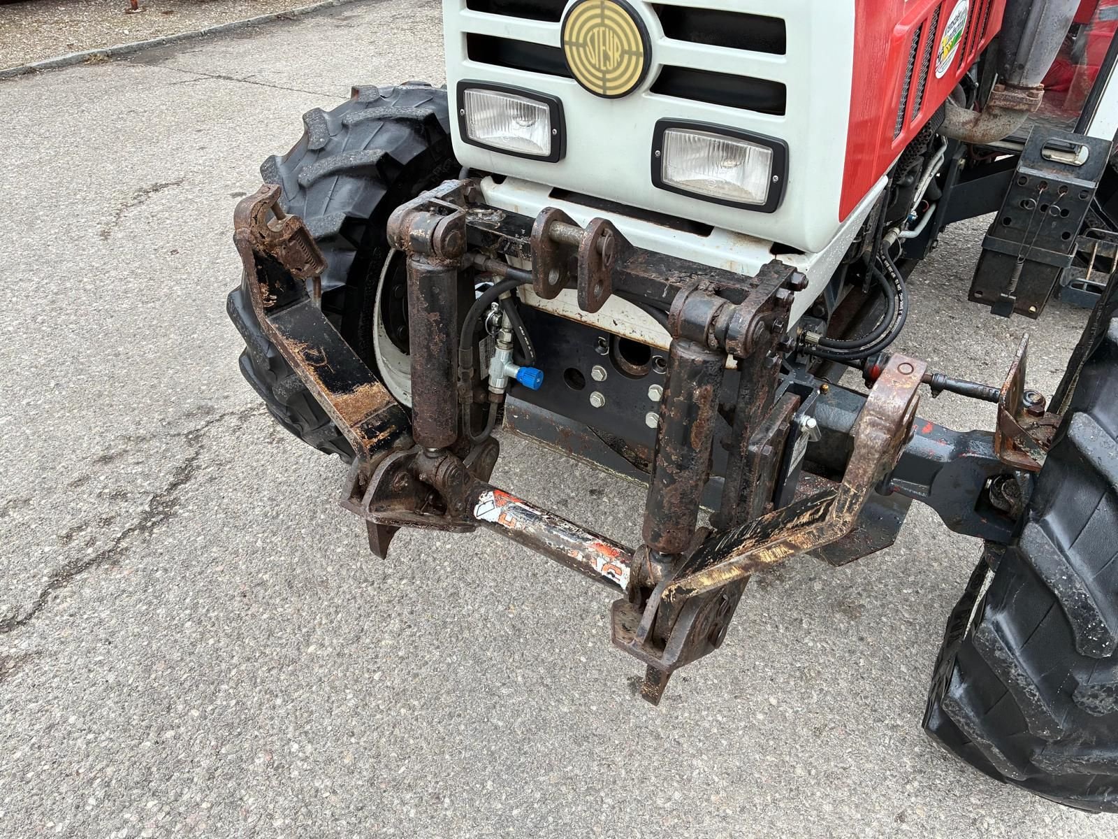 Traktor Türe ait Steyr 8065 A T, Gebrauchtmaschine içinde Kirchdorf (resim 12)