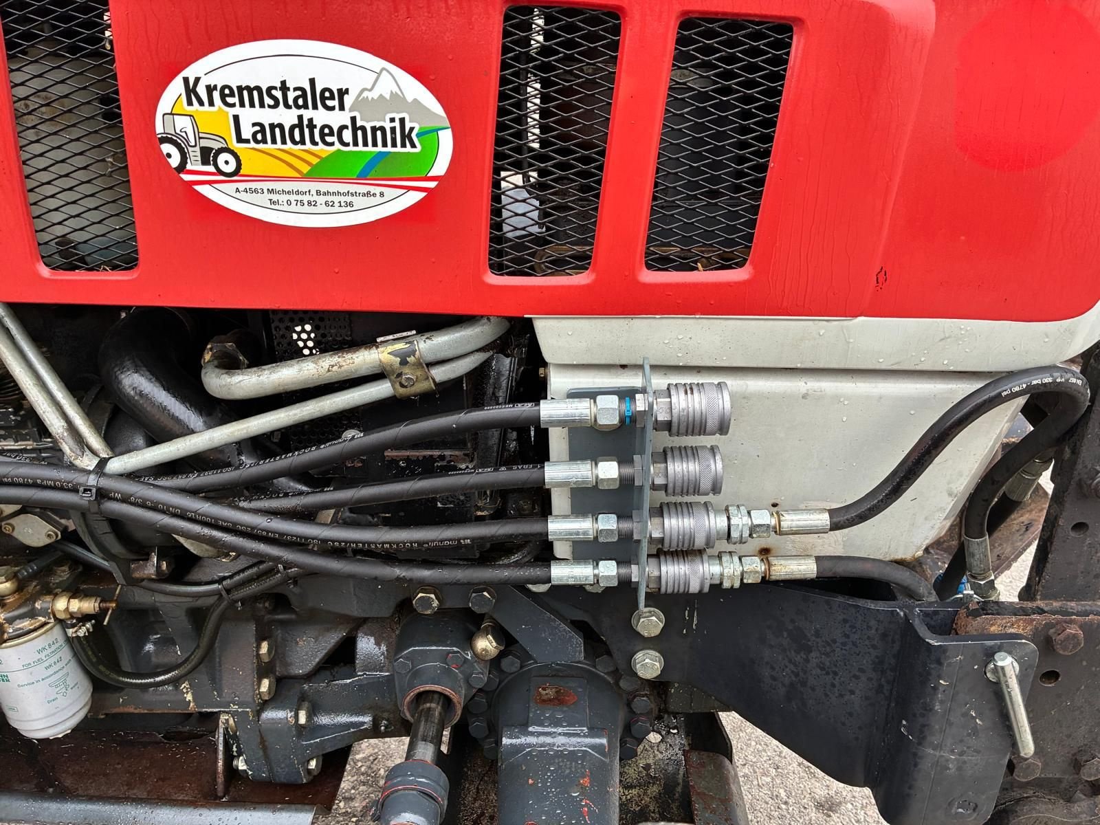 Traktor Türe ait Steyr 8065 A T, Gebrauchtmaschine içinde Kirchdorf (resim 11)