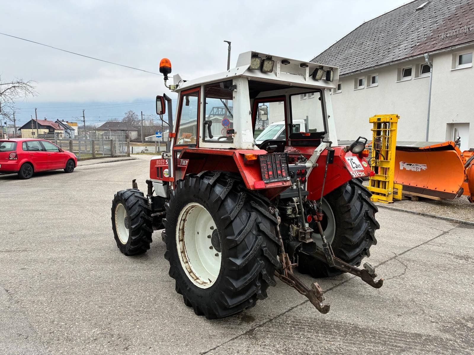 Traktor Türe ait Steyr 8065 A T, Gebrauchtmaschine içinde Kirchdorf (resim 5)