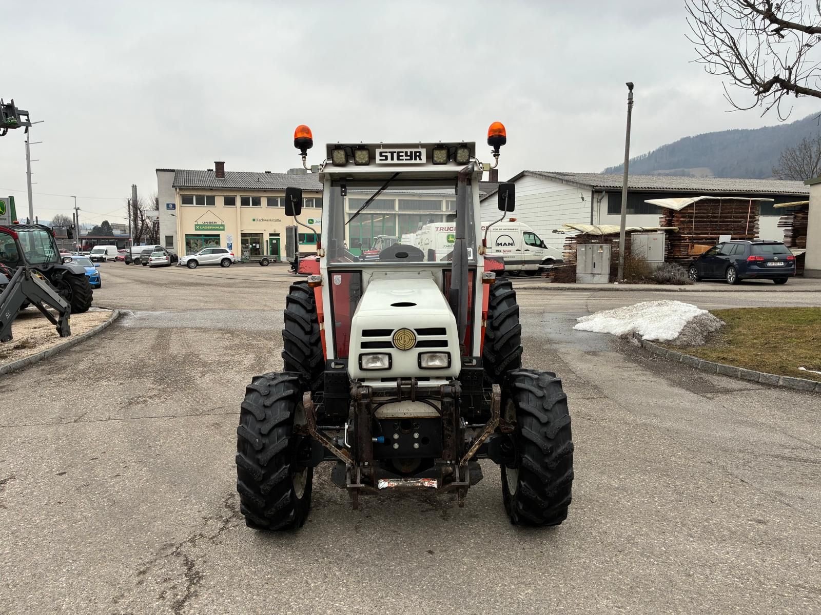 Traktor Türe ait Steyr 8065 A T, Gebrauchtmaschine içinde Kirchdorf (resim 13)