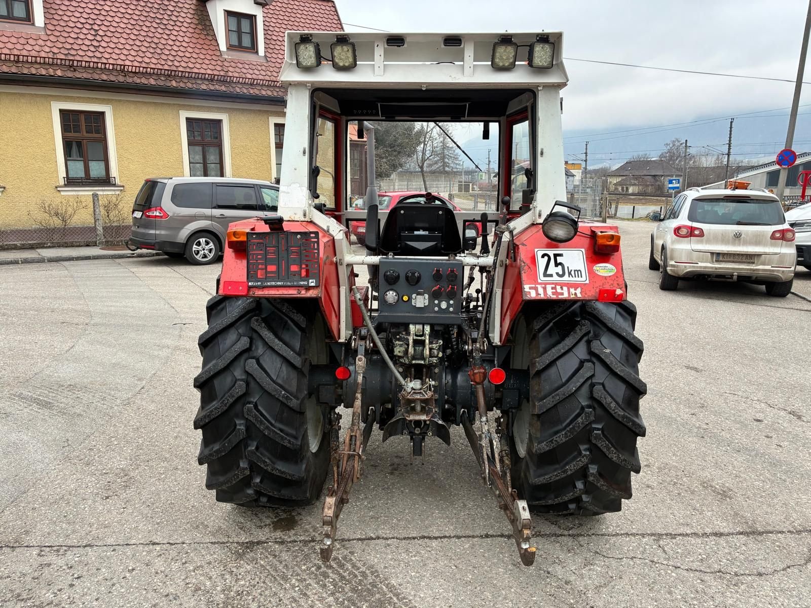 Traktor Türe ait Steyr 8065 A T, Gebrauchtmaschine içinde Kirchdorf (resim 7)