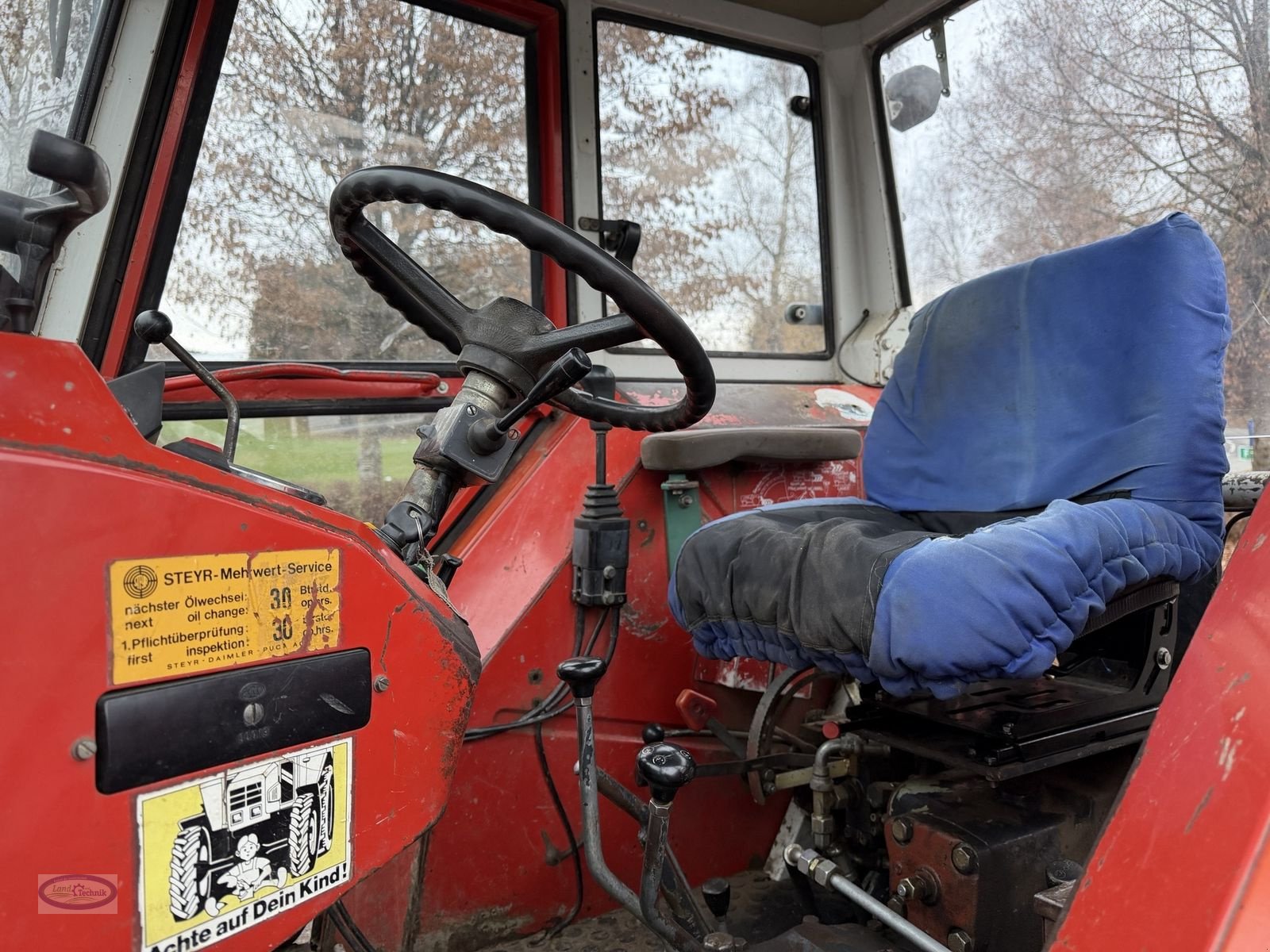Traktor del tipo Steyr 8065 A T, Gebrauchtmaschine In Münzkirchen (Immagine 16)