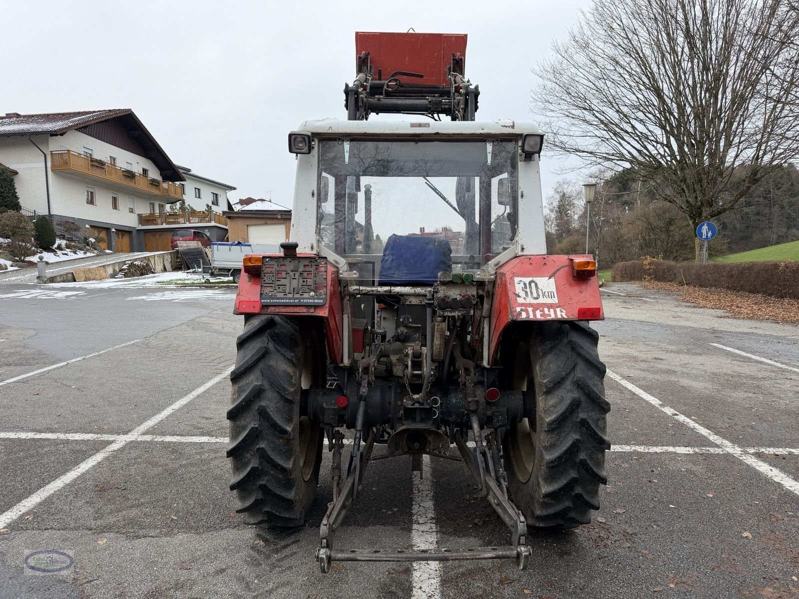Traktor del tipo Steyr 8065 A T, Gebrauchtmaschine In Münzkirchen (Immagine 9)