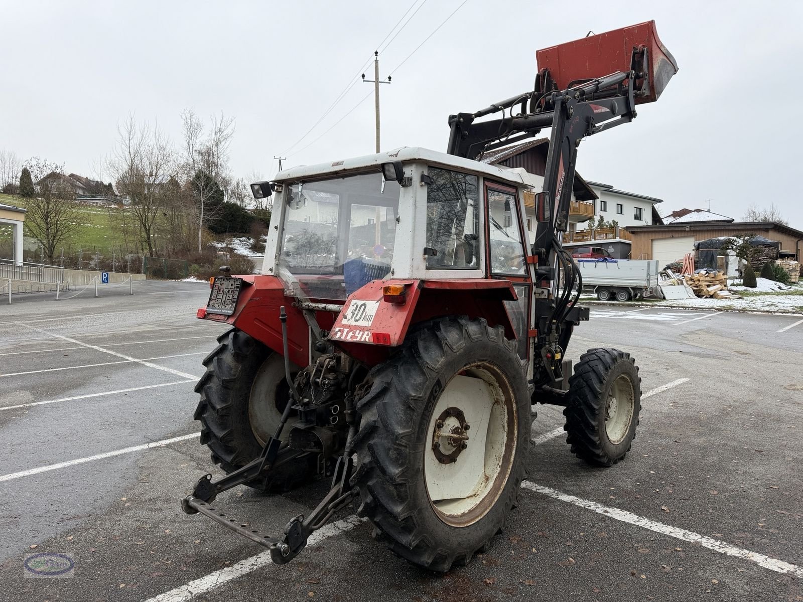 Traktor del tipo Steyr 8065 A T, Gebrauchtmaschine In Münzkirchen (Immagine 8)