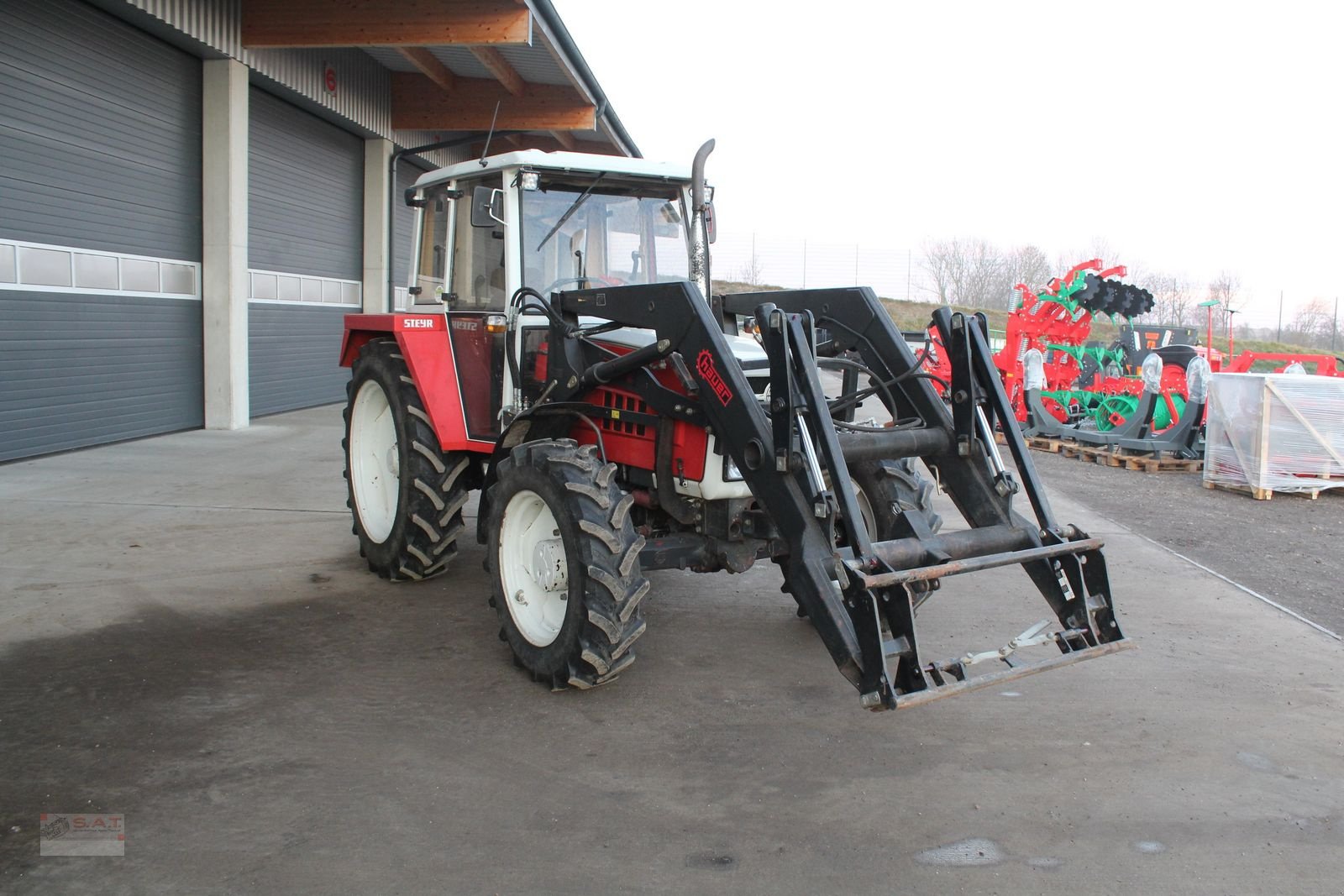 Traktor типа Steyr 8070 A FS, Gebrauchtmaschine в Eberschwang (Фотография 7)