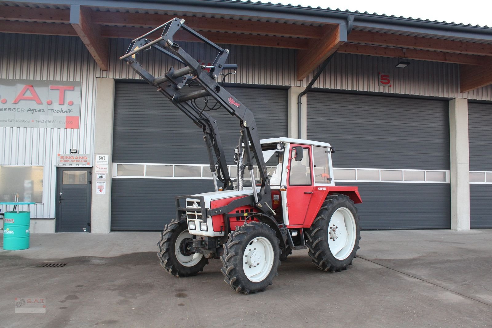 Traktor типа Steyr 8070 A FS, Gebrauchtmaschine в Eberschwang (Фотография 1)