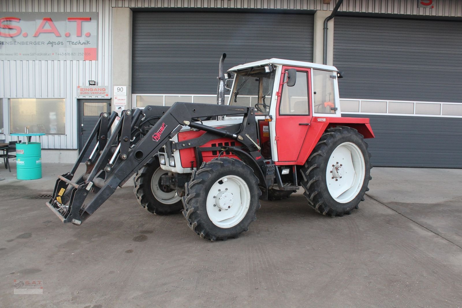 Traktor типа Steyr 8070 A FS, Gebrauchtmaschine в Eberschwang (Фотография 3)