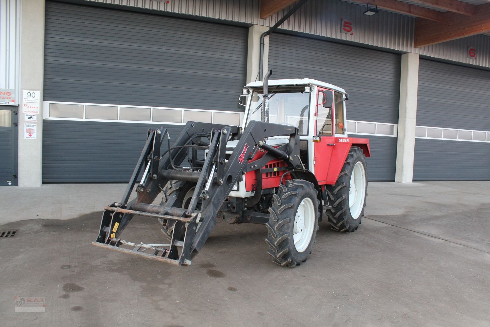 Traktor типа Steyr 8070 A FS, Gebrauchtmaschine в Eberschwang (Фотография 4)