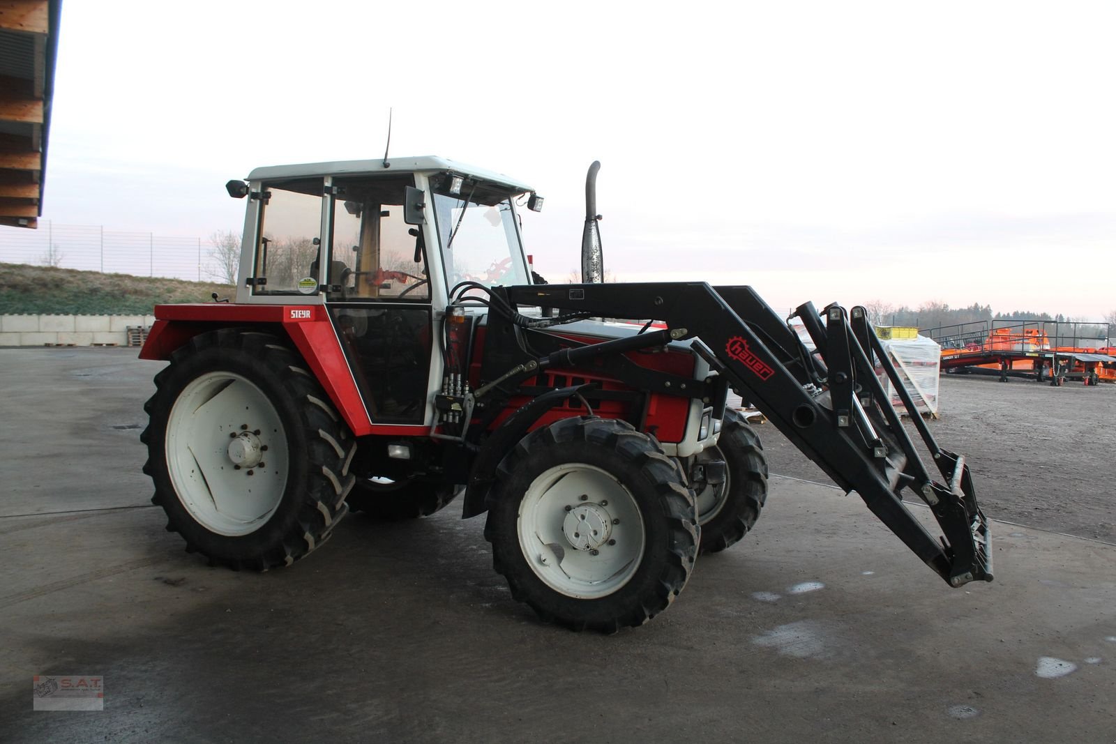 Traktor типа Steyr 8070 A FS, Gebrauchtmaschine в Eberschwang (Фотография 8)