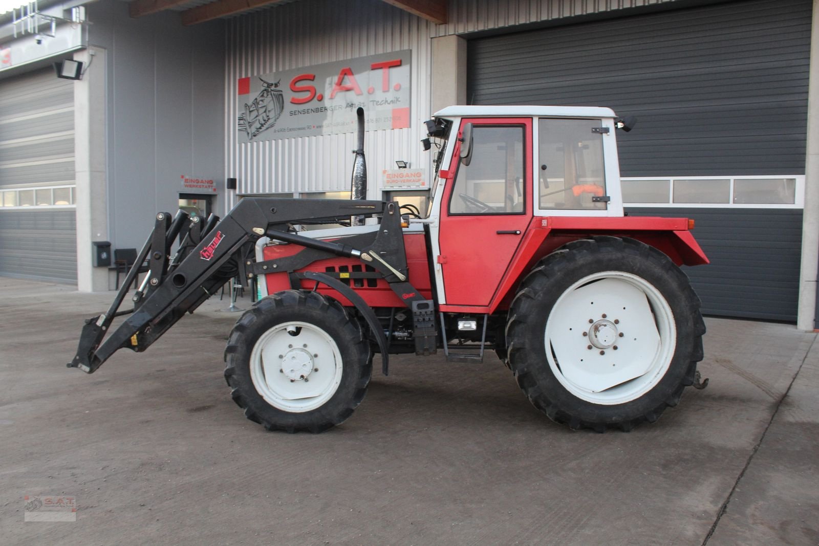 Traktor типа Steyr 8070 A FS, Gebrauchtmaschine в Eberschwang (Фотография 2)