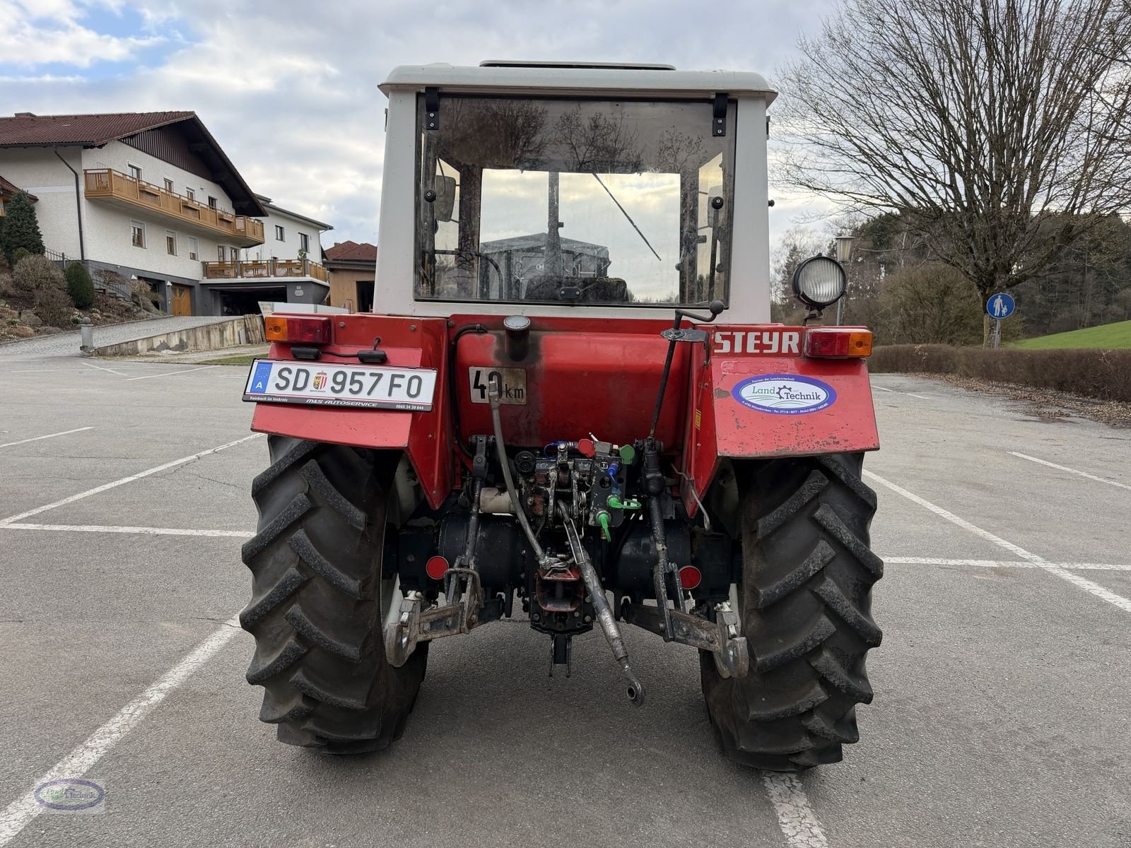 Traktor типа Steyr 8070 A/FS, Gebrauchtmaschine в Münzkirchen (Фотография 8)