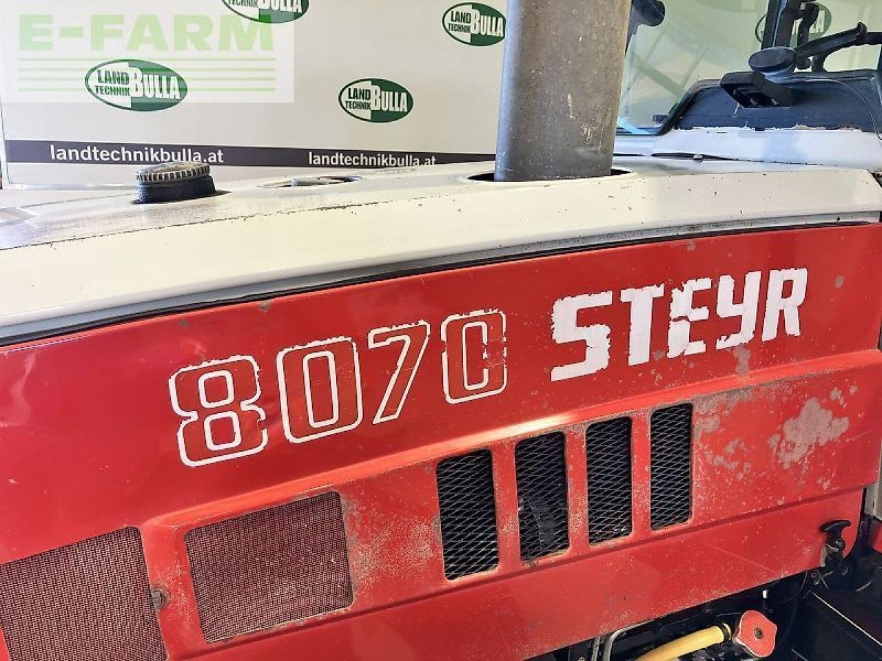 Traktor typu Steyr 8070 a sk 2 (kk), Gebrauchtmaschine v Sierning (Obrázek 5)