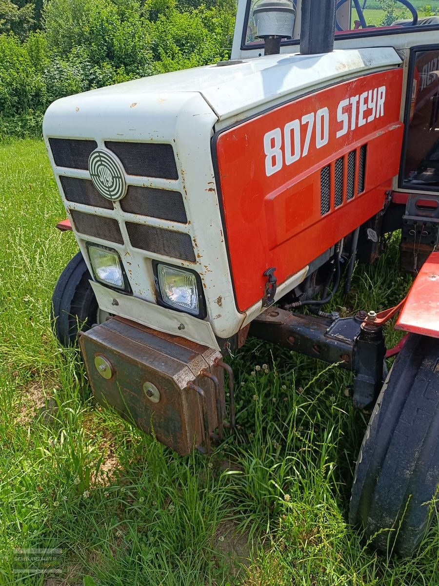 Traktor типа Steyr 8070 FS, Gebrauchtmaschine в Aurolzmünster (Фотография 5)