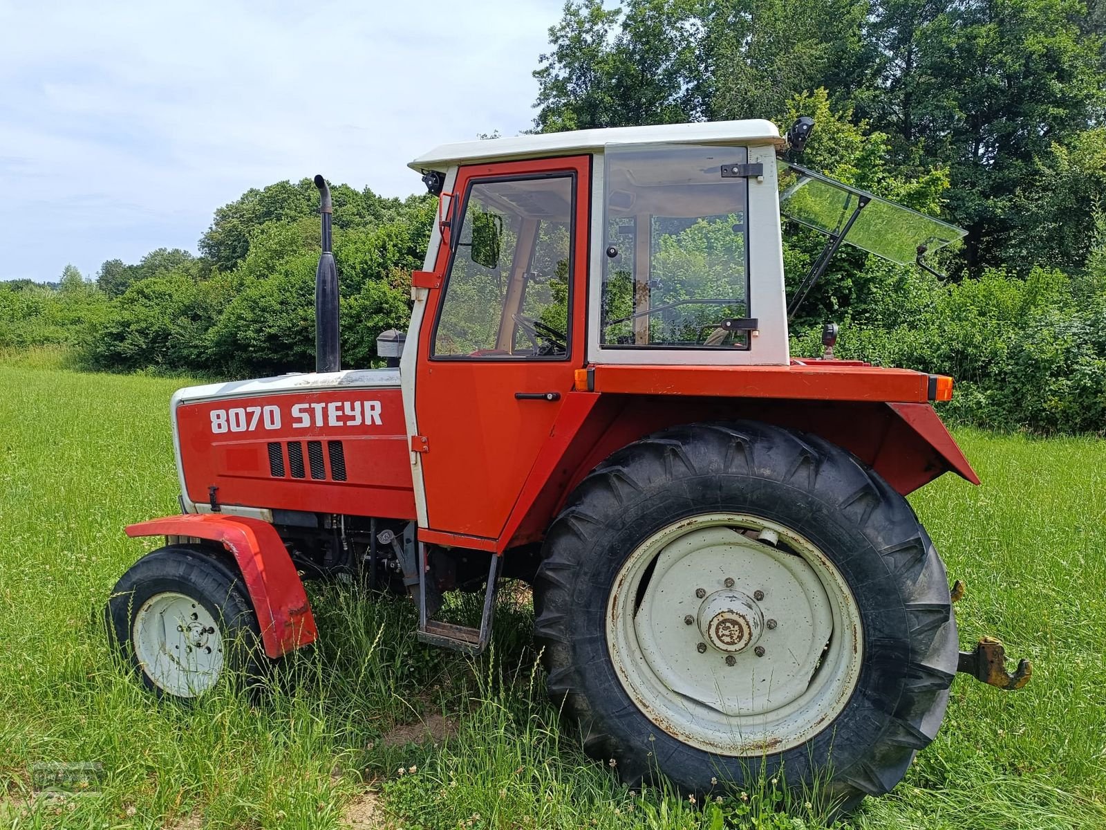 Traktor типа Steyr 8070 FS, Gebrauchtmaschine в Aurolzmünster (Фотография 4)