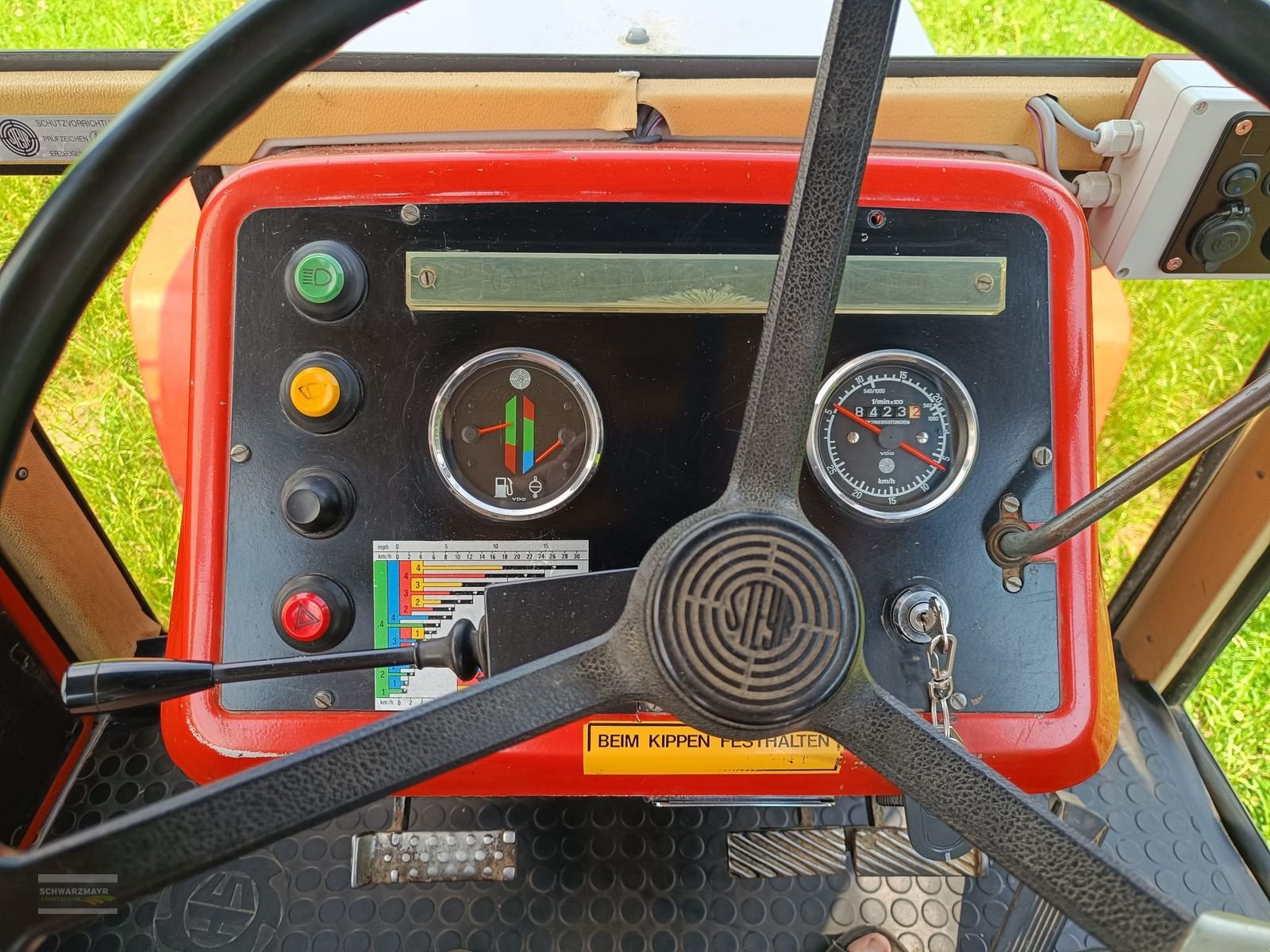 Traktor типа Steyr 8070 FS, Gebrauchtmaschine в Aurolzmünster (Фотография 16)