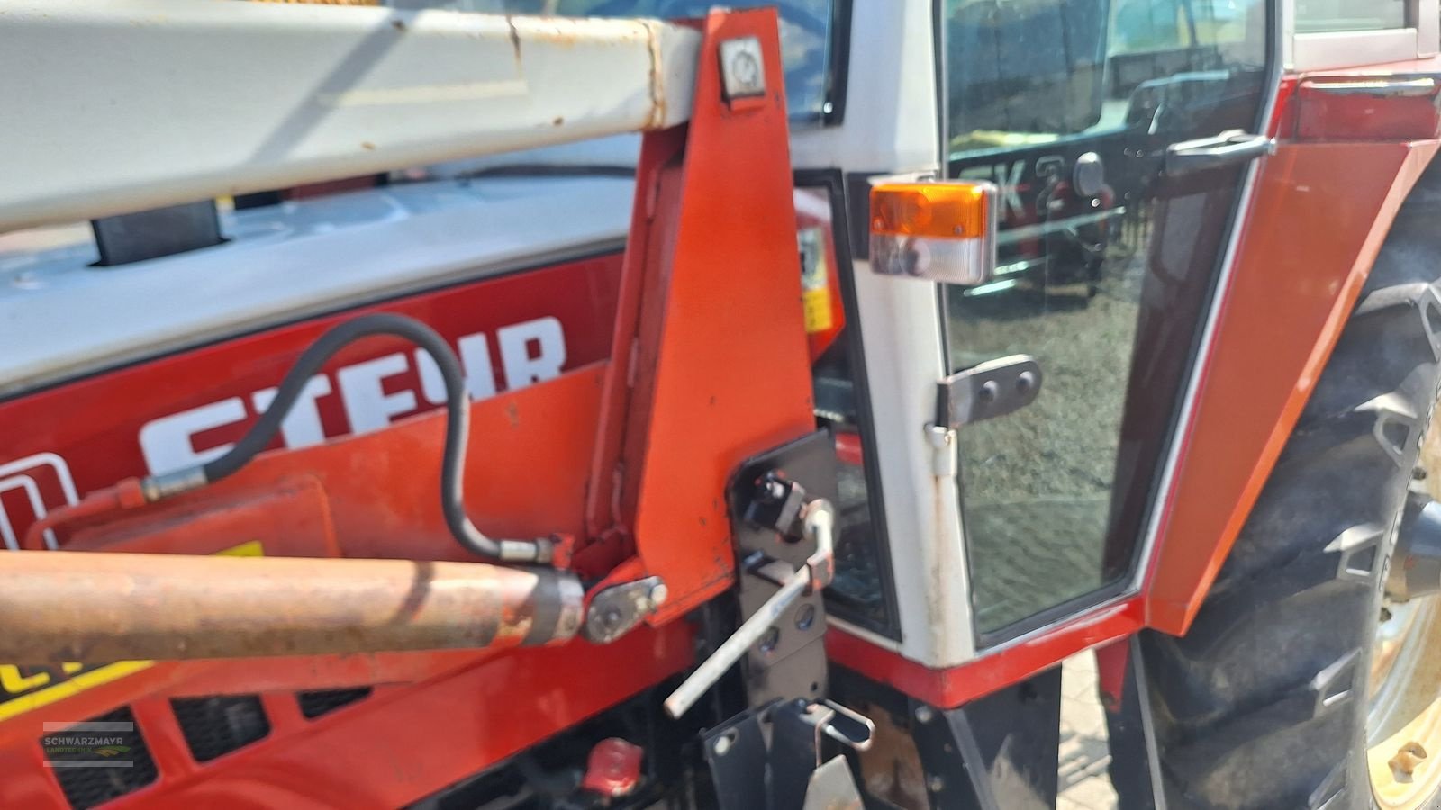 Traktor des Typs Steyr 8070 SK 2 (KK), Gebrauchtmaschine in Aurolzmünster (Bild 12)