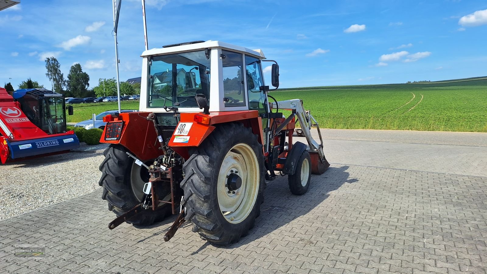 Traktor des Typs Steyr 8070 SK 2 (KK), Gebrauchtmaschine in Aurolzmünster (Bild 3)
