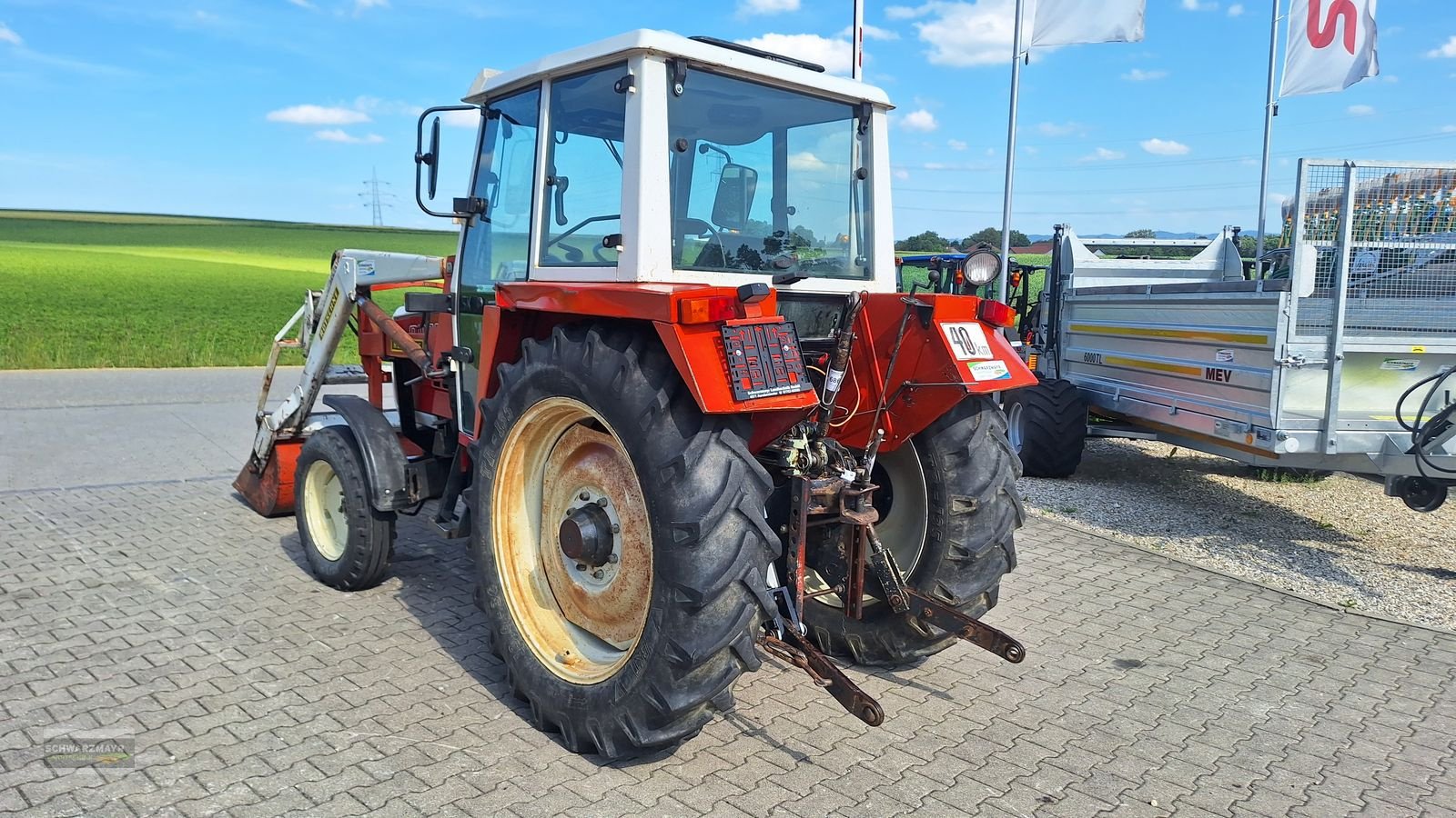 Traktor des Typs Steyr 8070 SK 2 (KK), Gebrauchtmaschine in Aurolzmünster (Bild 5)