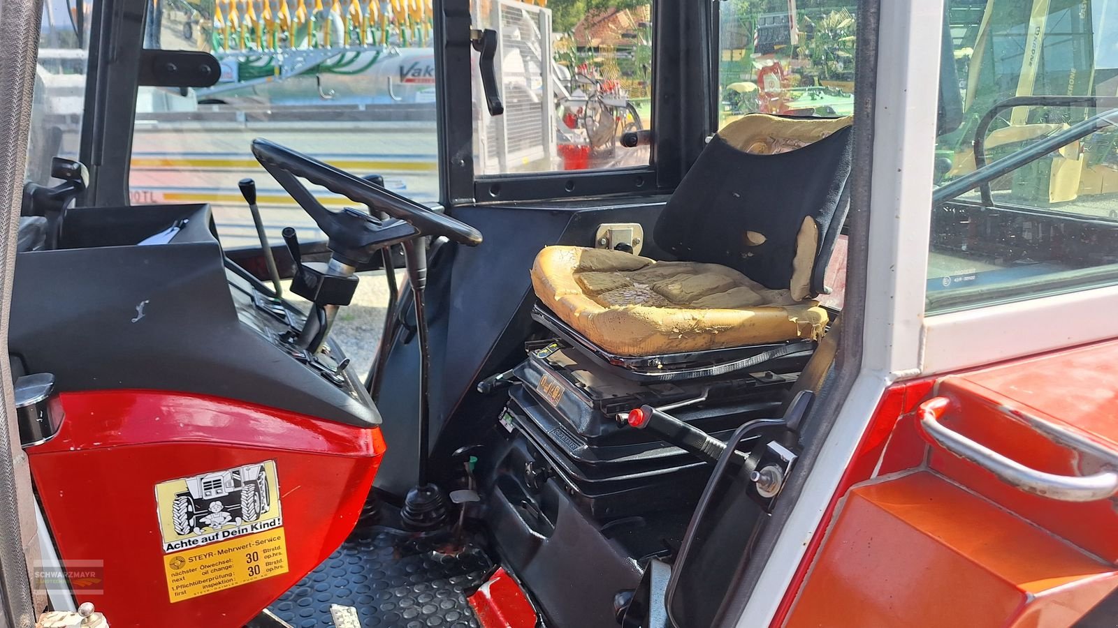 Traktor des Typs Steyr 8070 SK 2 (KK), Gebrauchtmaschine in Aurolzmünster (Bild 15)