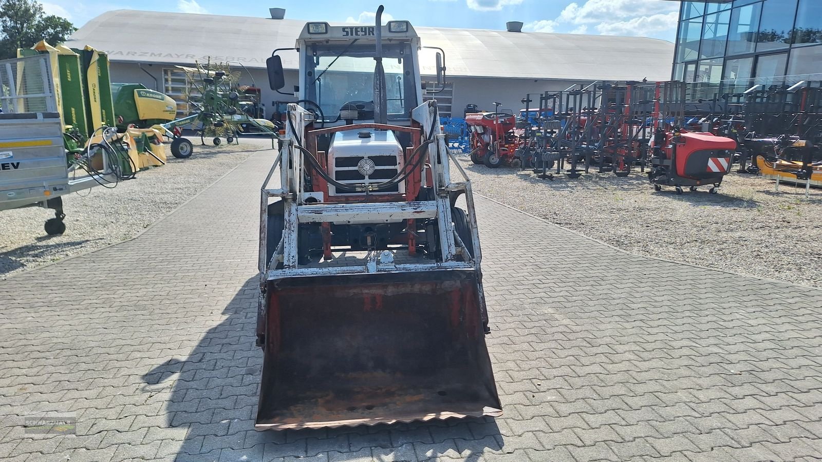 Traktor des Typs Steyr 8070 SK 2 (KK), Gebrauchtmaschine in Aurolzmünster (Bild 9)