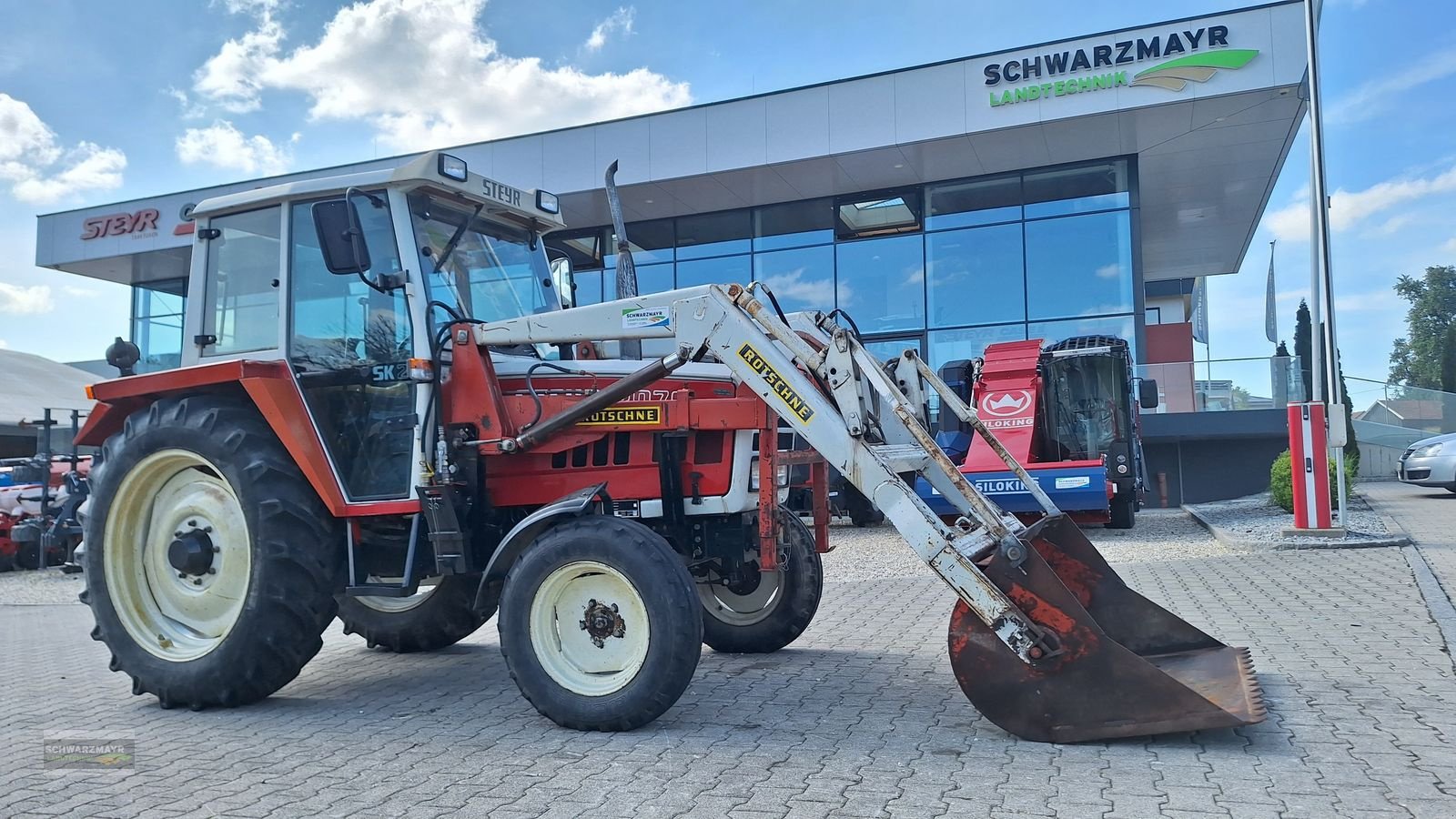 Traktor des Typs Steyr 8070 SK 2 (KK), Gebrauchtmaschine in Aurolzmünster (Bild 1)